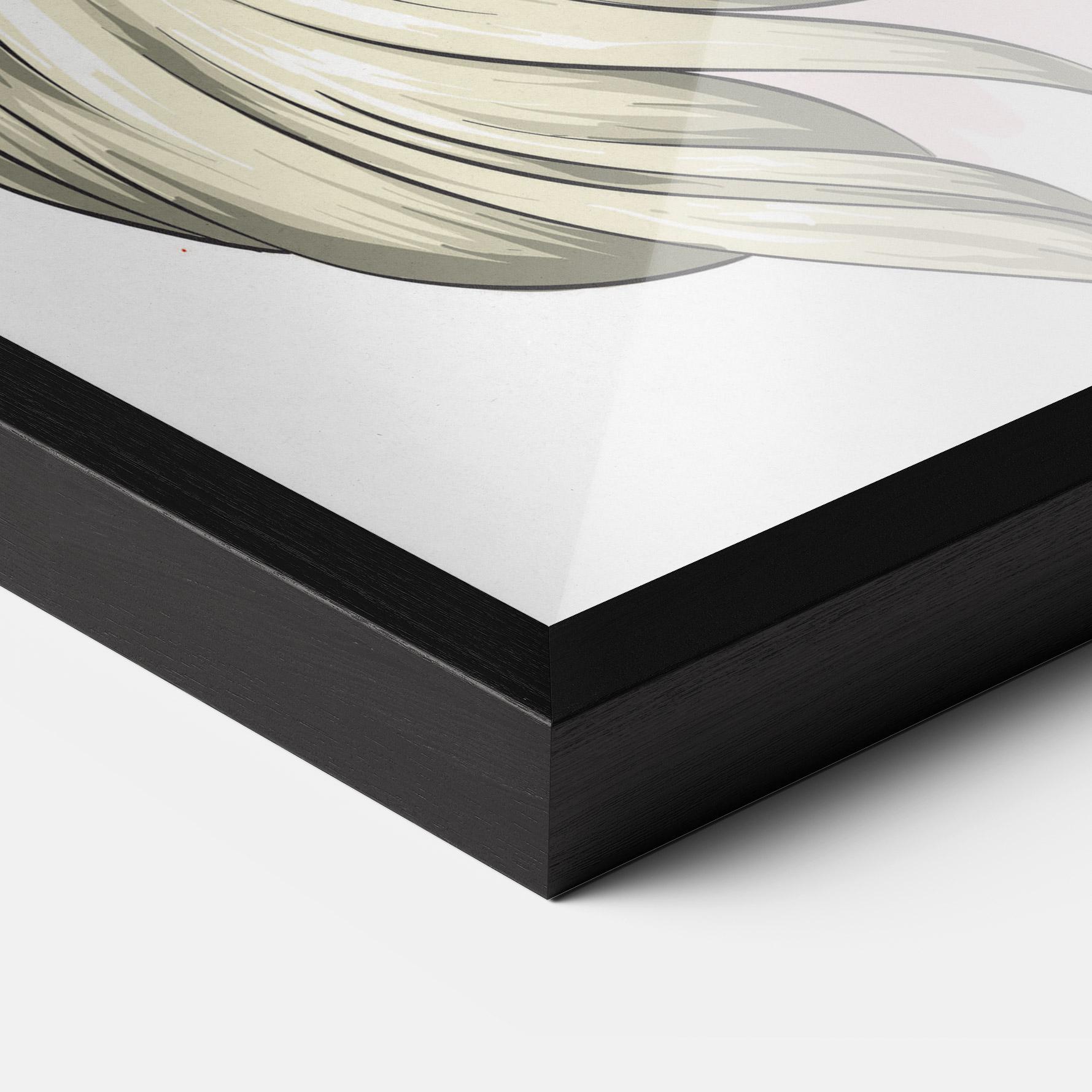 Keretezett Poszter Gold Crown Woman mockup 3