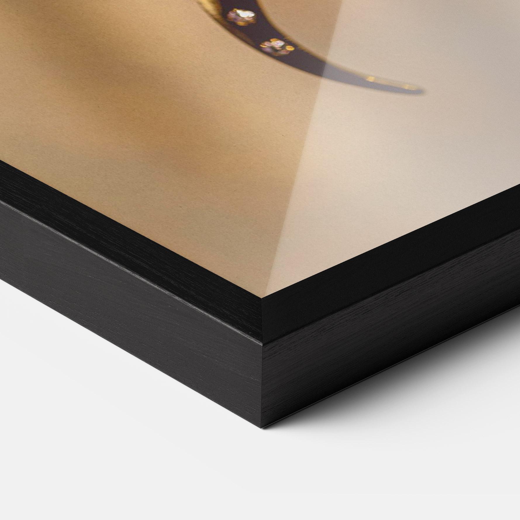 Keretezett Poszter Moon Blue Necklace mockup 3