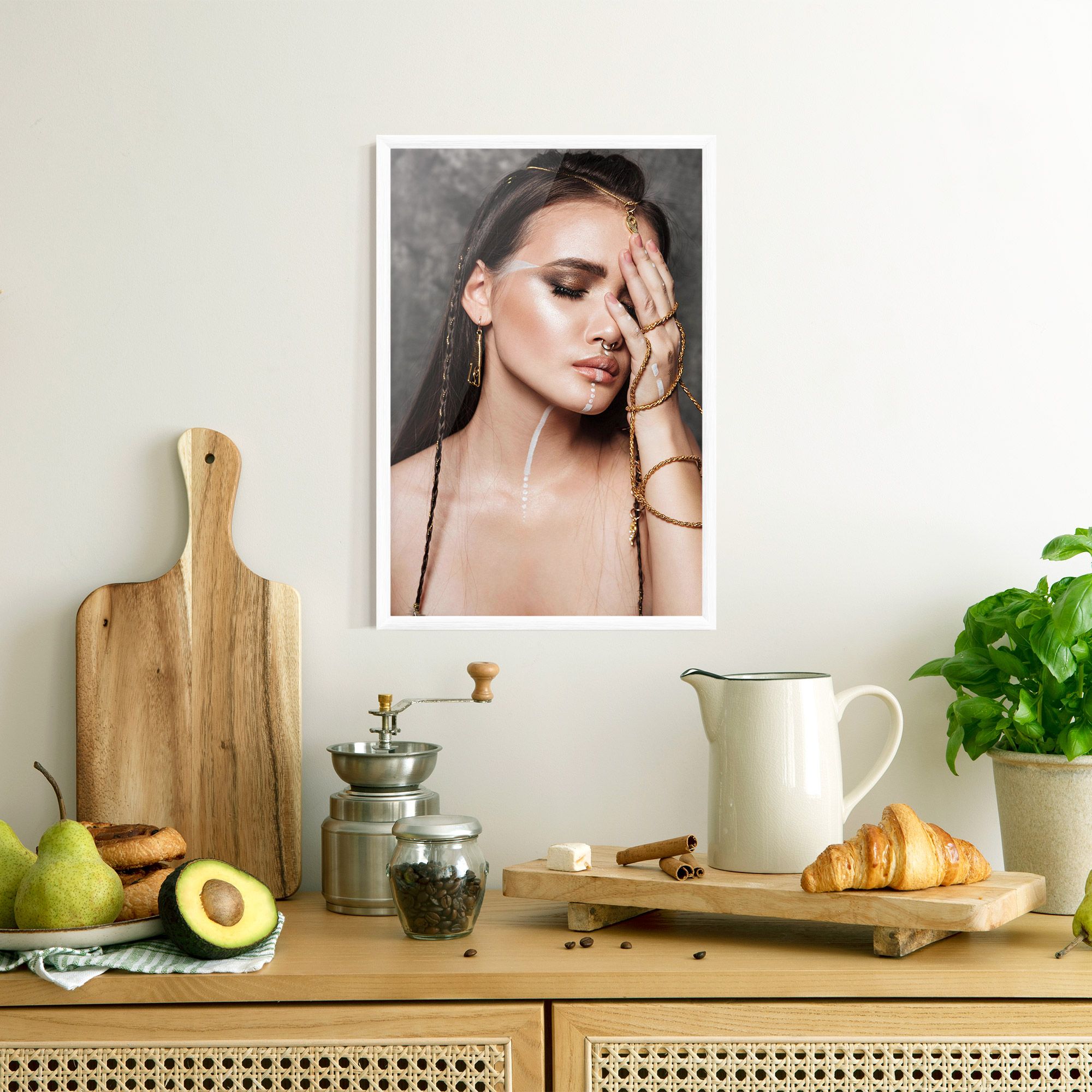 Gold Hand Accessory mockup 8