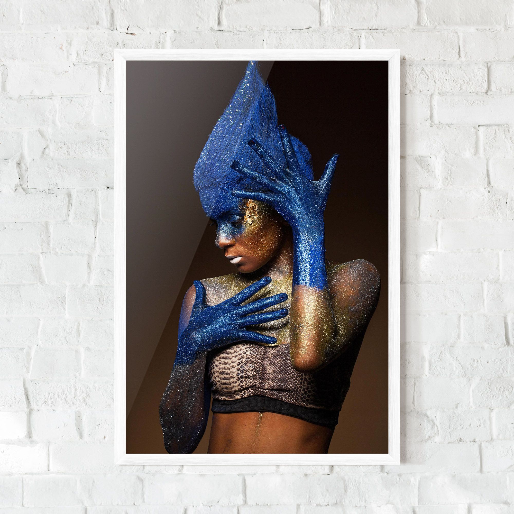 Blue Hands Makeup mockup 0