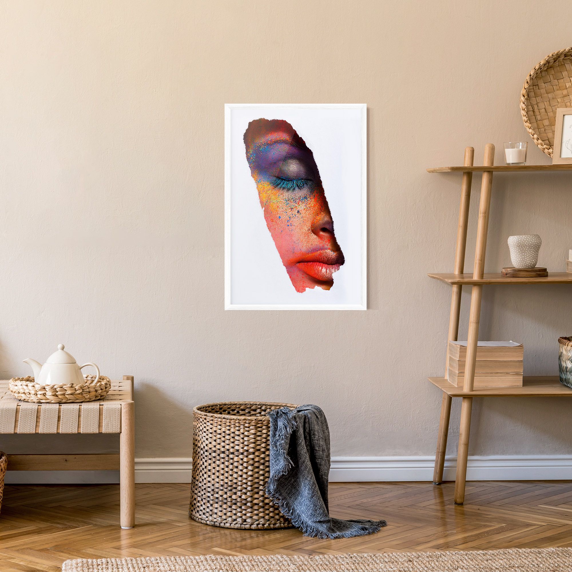 Blue Eyelashes mockup 9