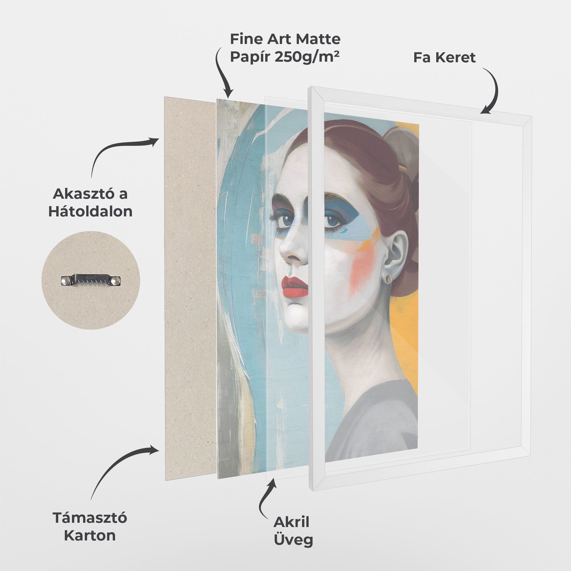 White Blue Makeup mockup 1