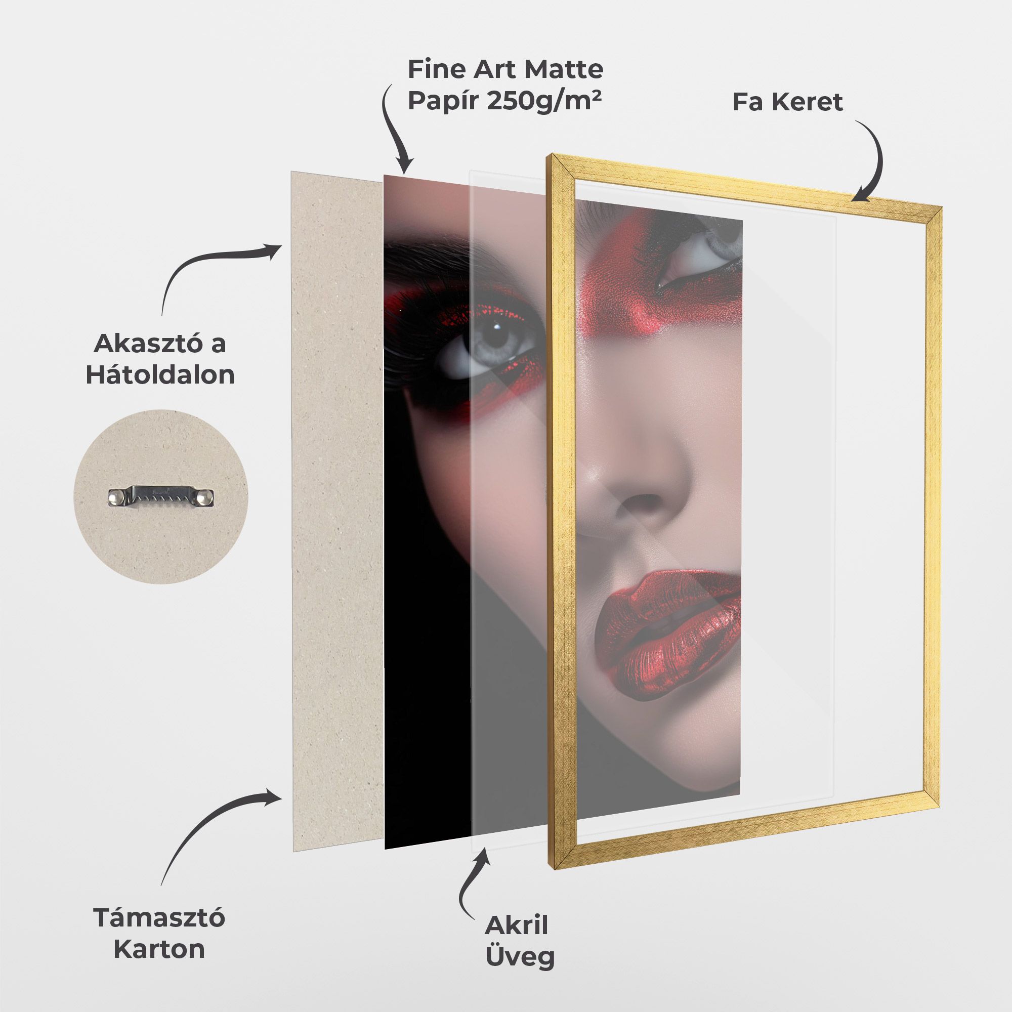 Close Up Red Makeup mockup 1