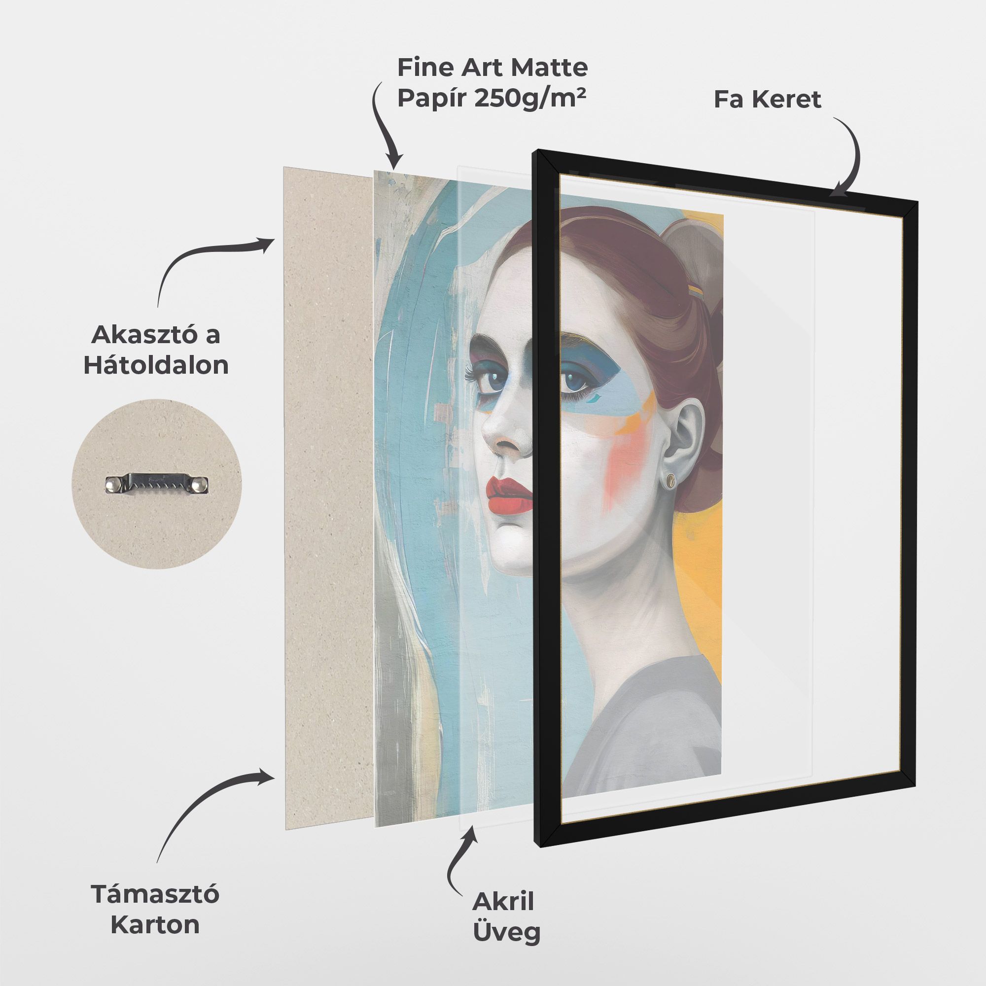 White Blue Makeup mockup 1