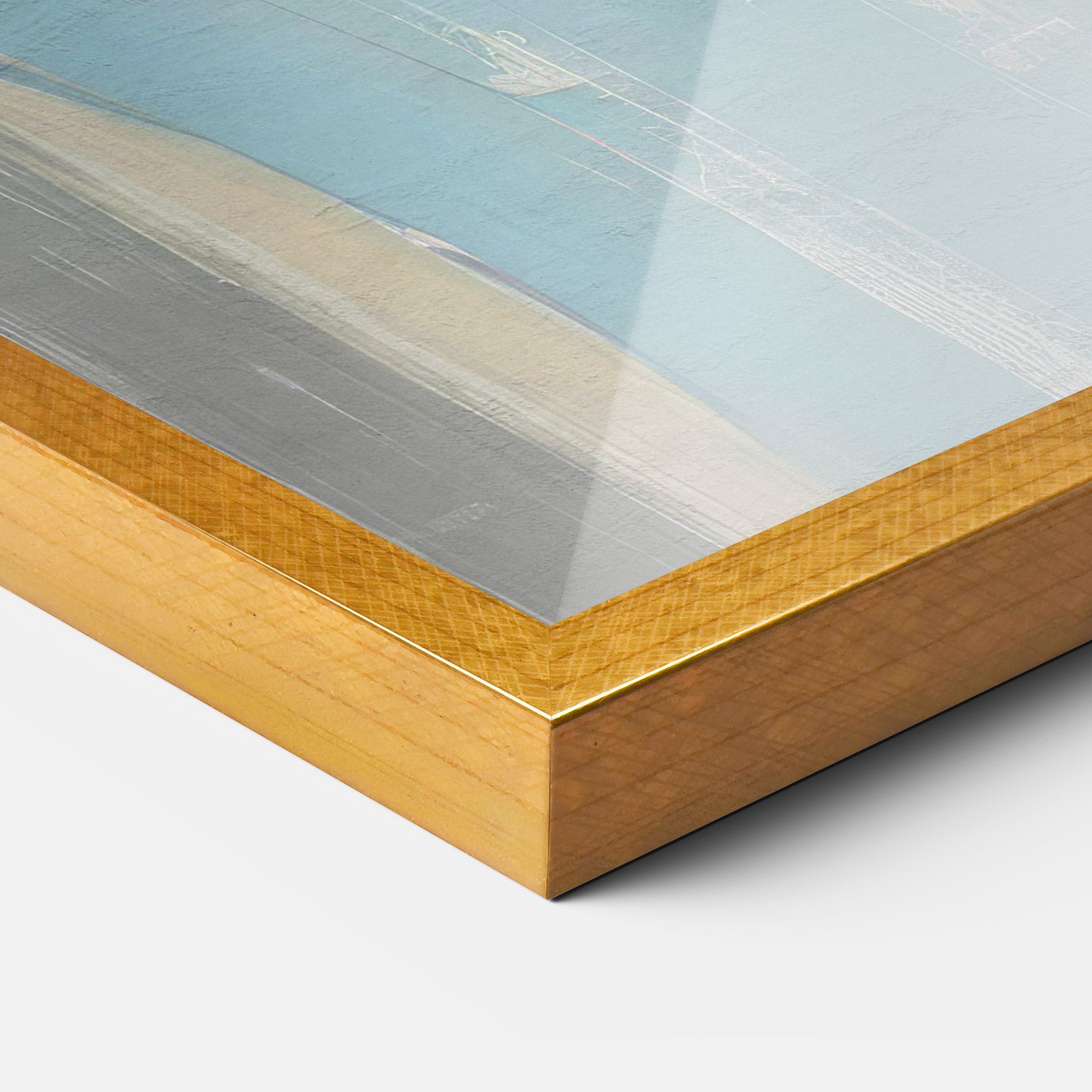 White Blue Makeup mockup 3