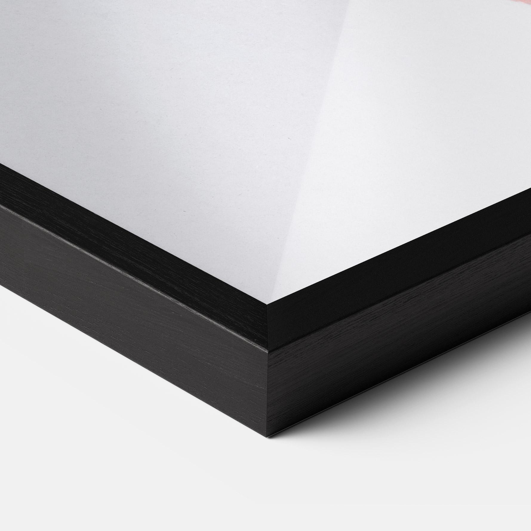 Keretezett Poszter Blue Eyelashes mockup 3