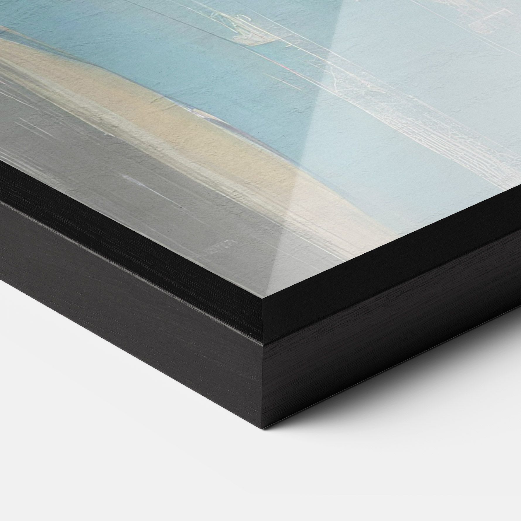 White Blue Makeup mockup 3