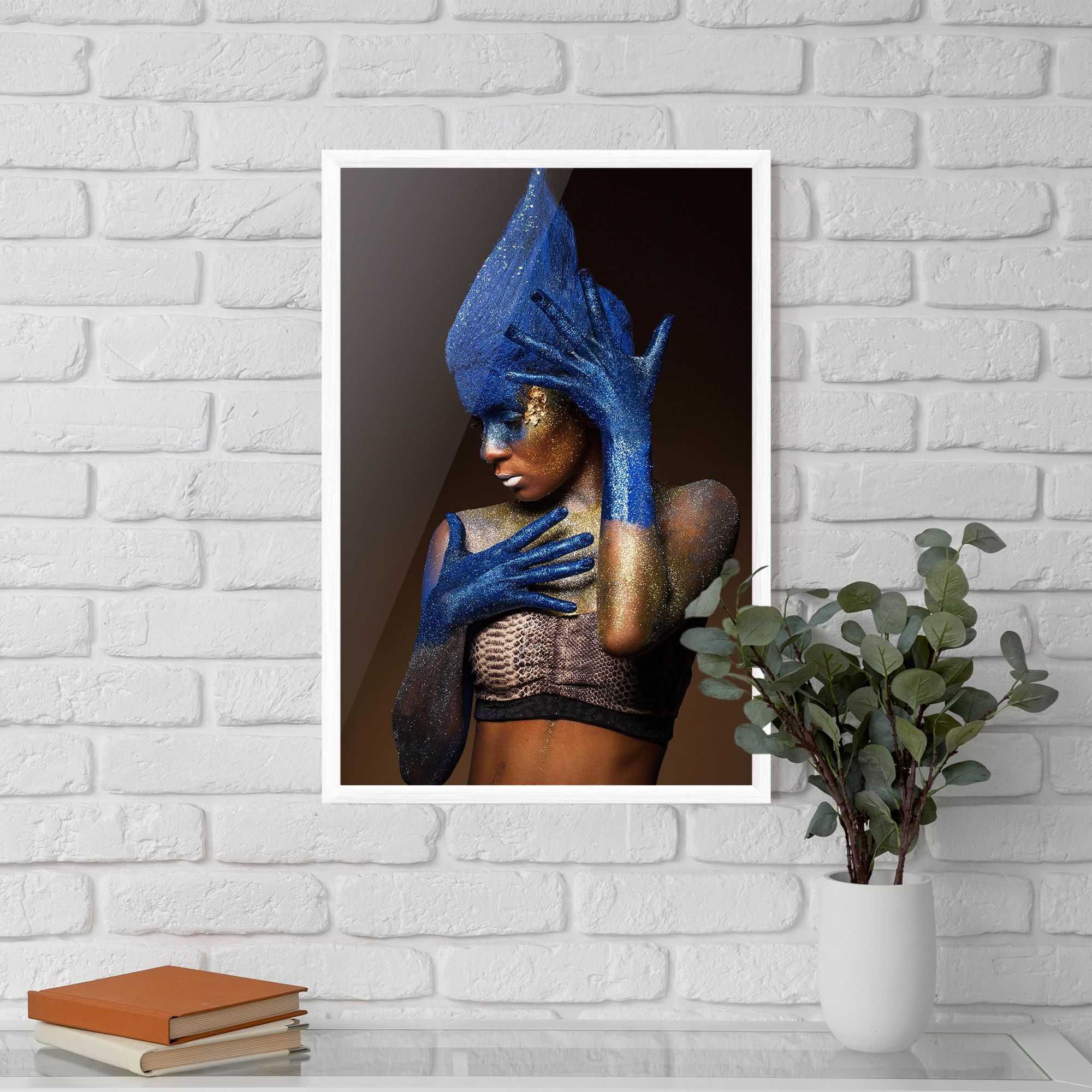 Blue Hands Makeup mockup 5