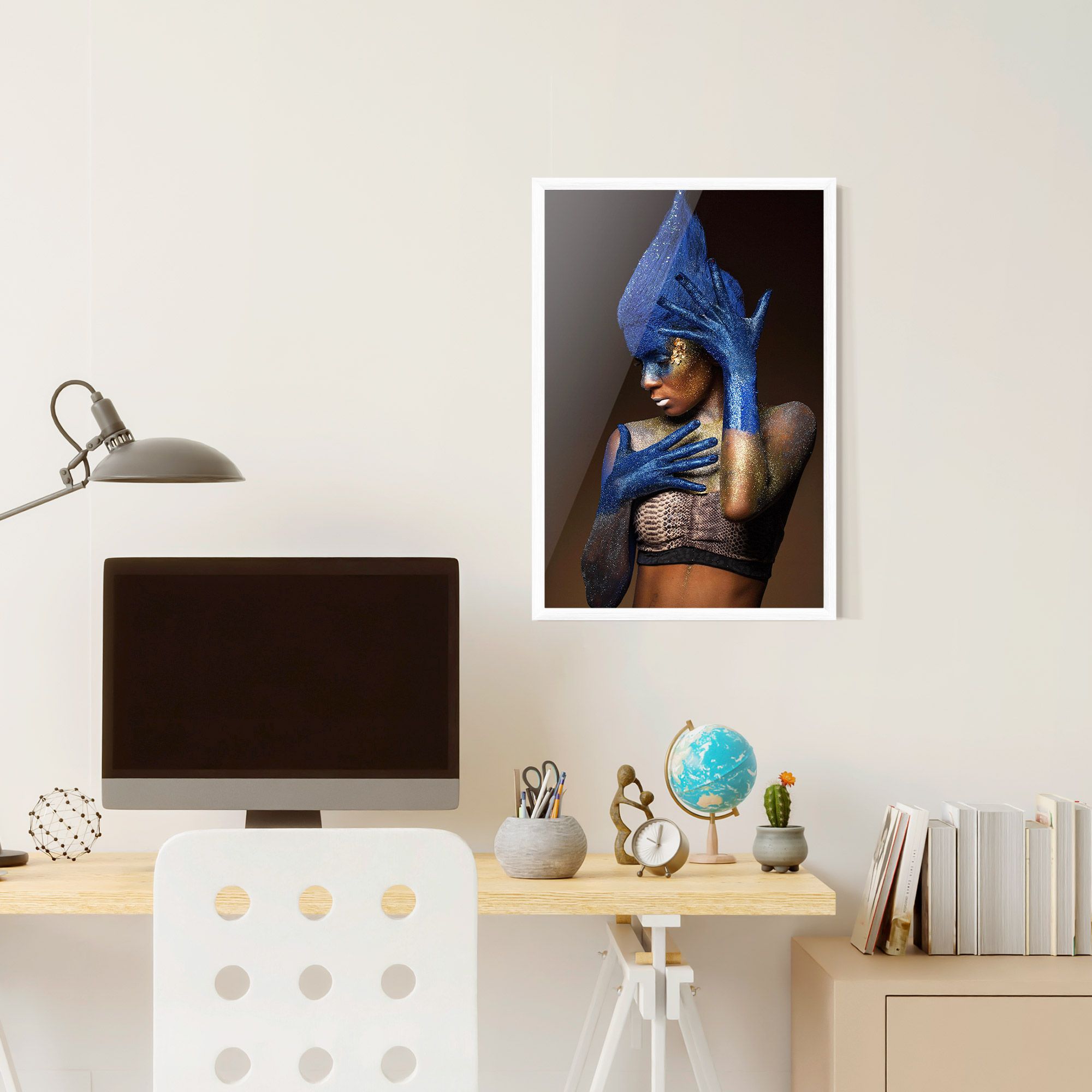 Blue Hands Makeup mockup 6