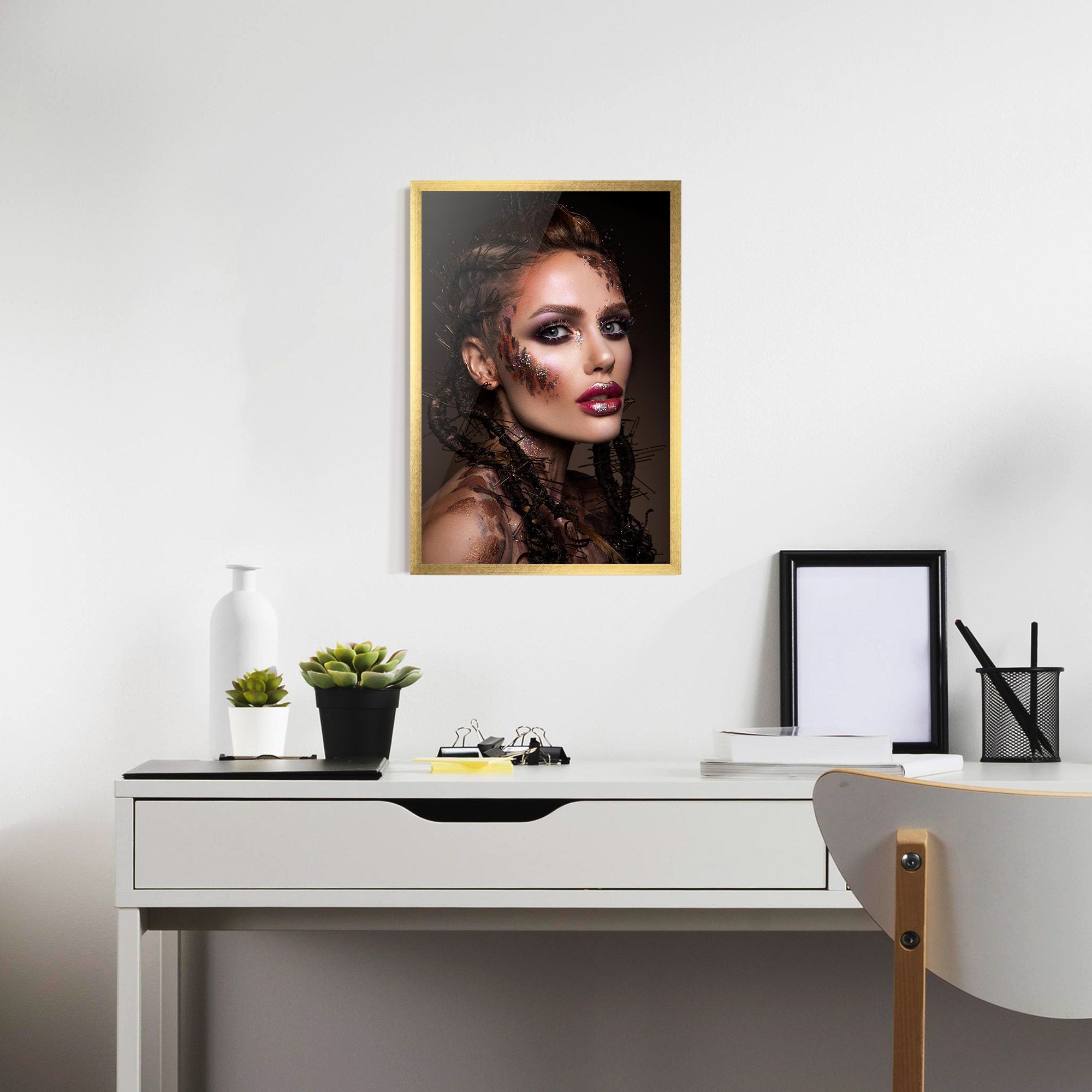 Purple Eyelashes mockup 7