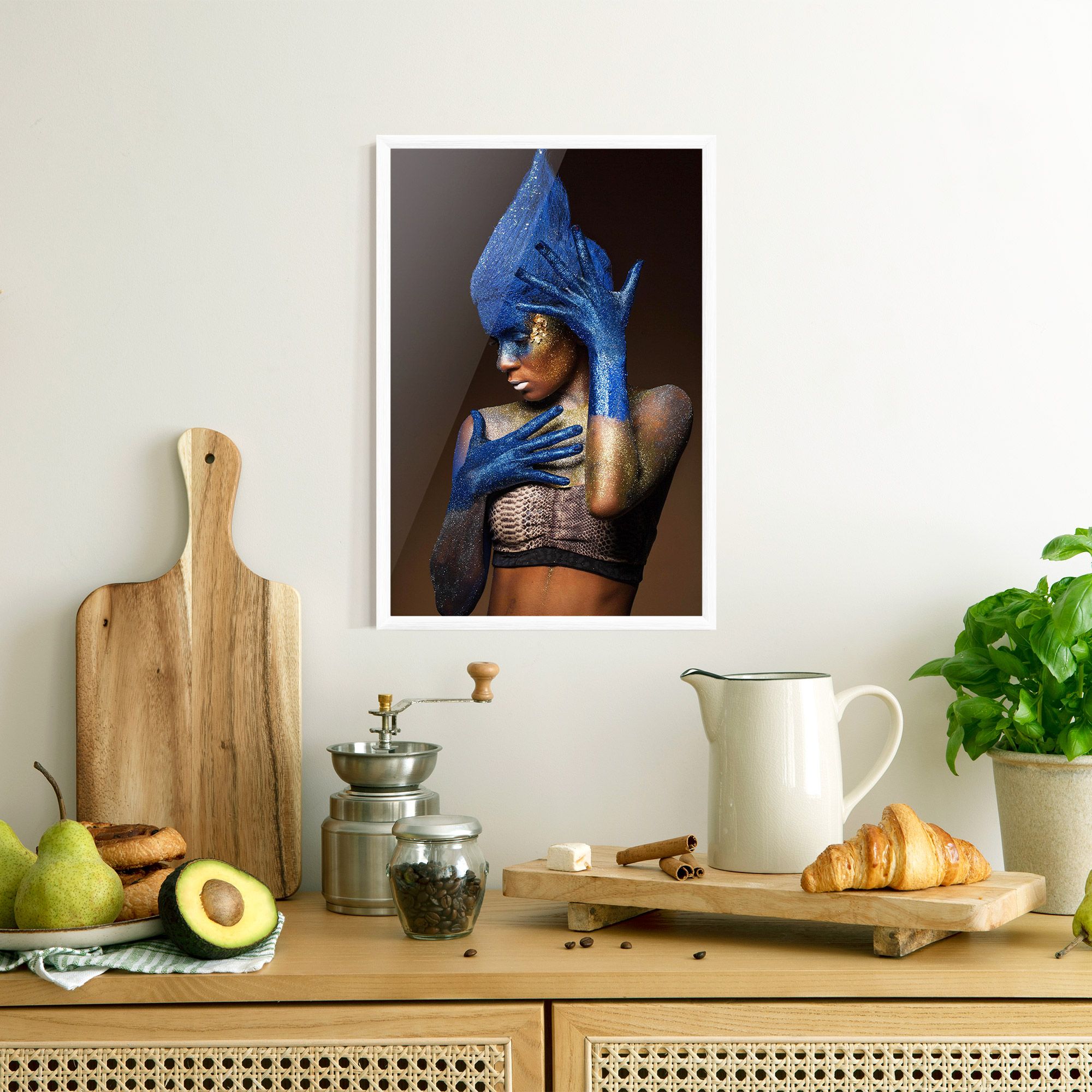 Blue Hands Makeup mockup 8