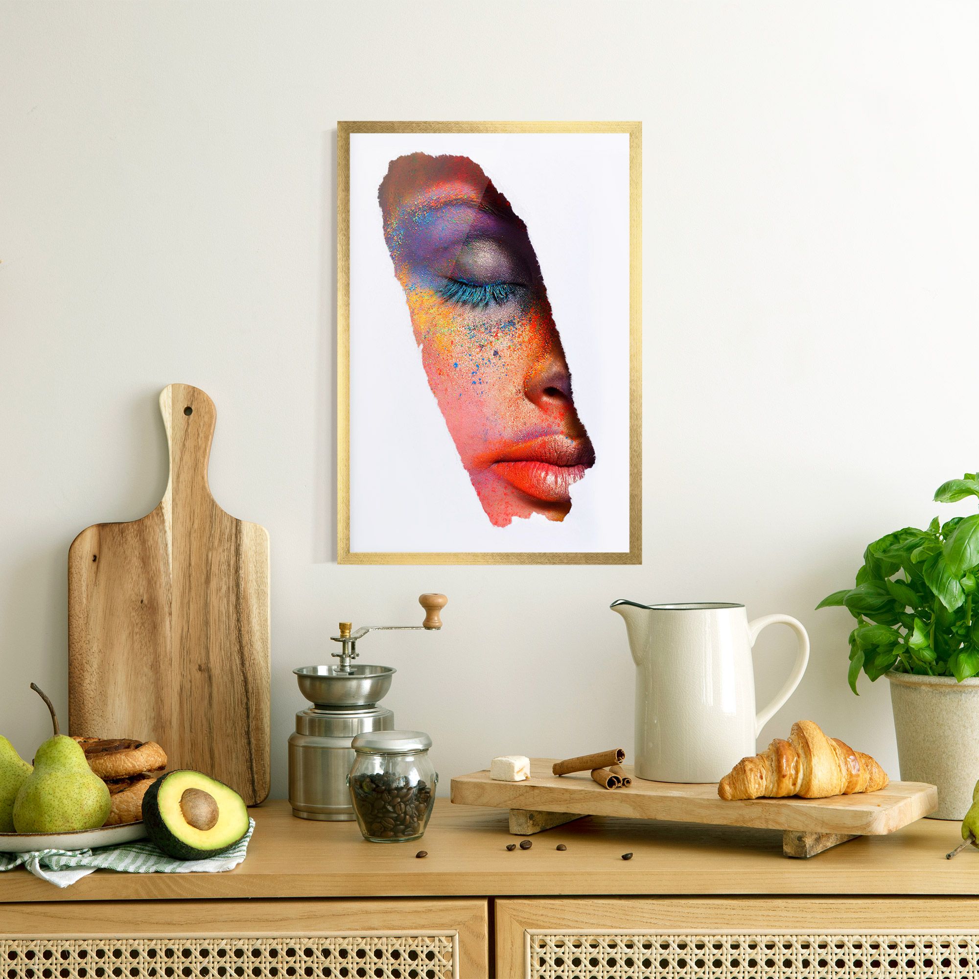 Blue Eyelashes mockup 8