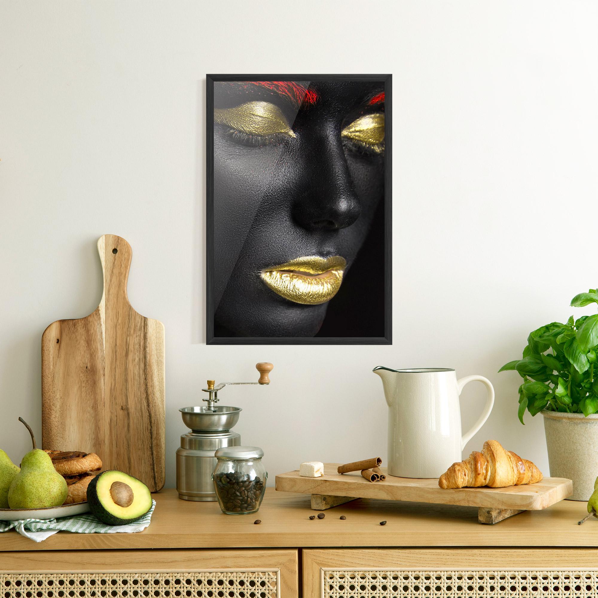 Keretezett Poszter Red Eyebrows mockup 8