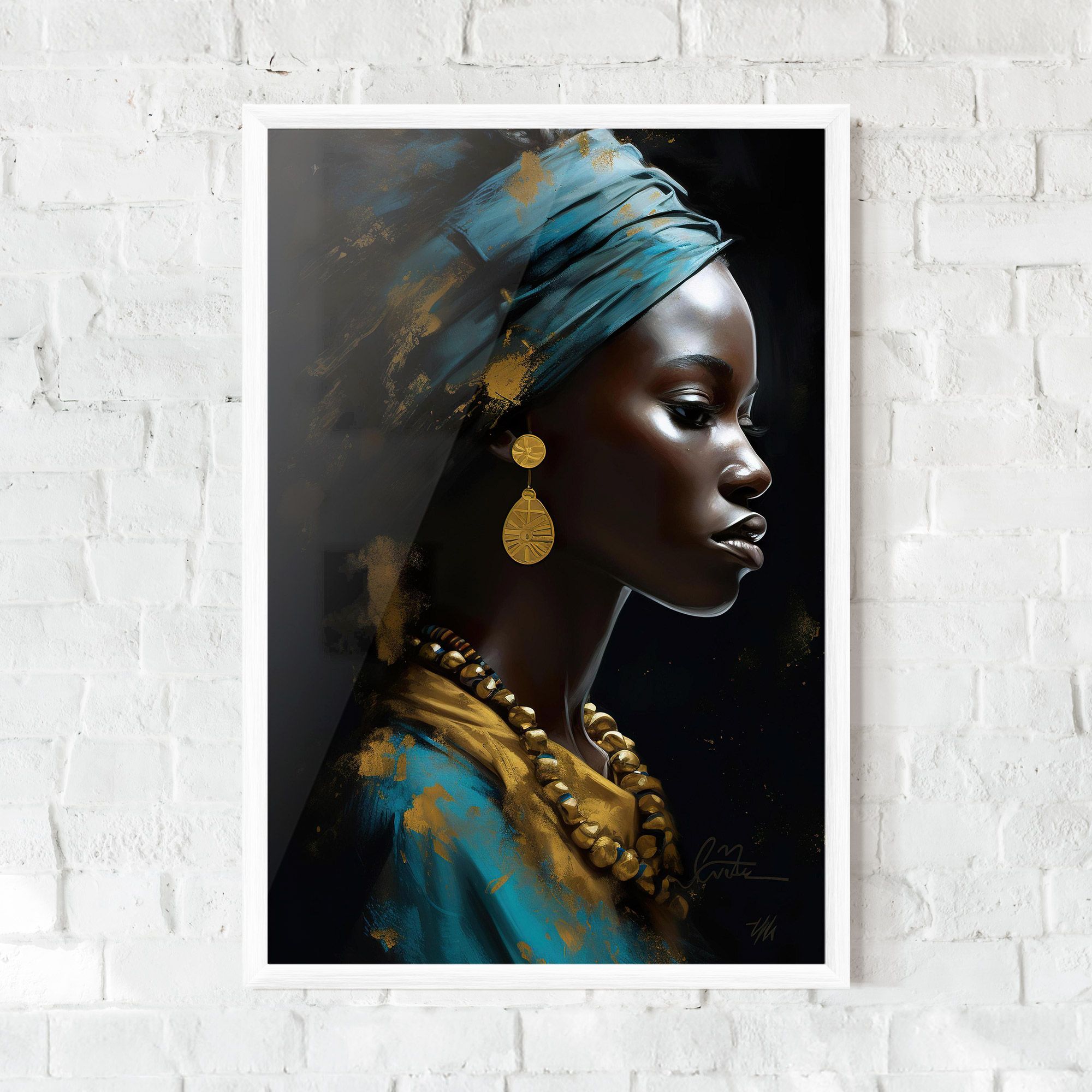 Blue Turban mockup 0