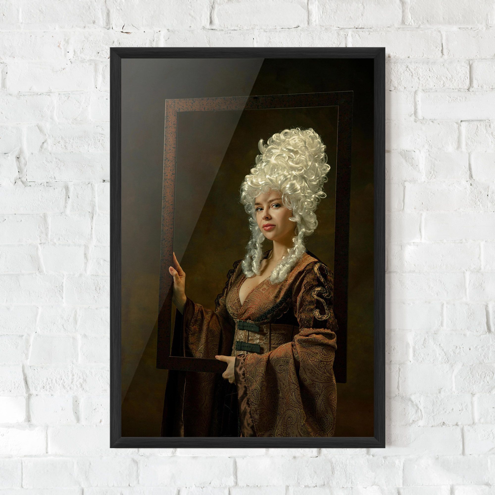 Medieval Young Woman mockup 0