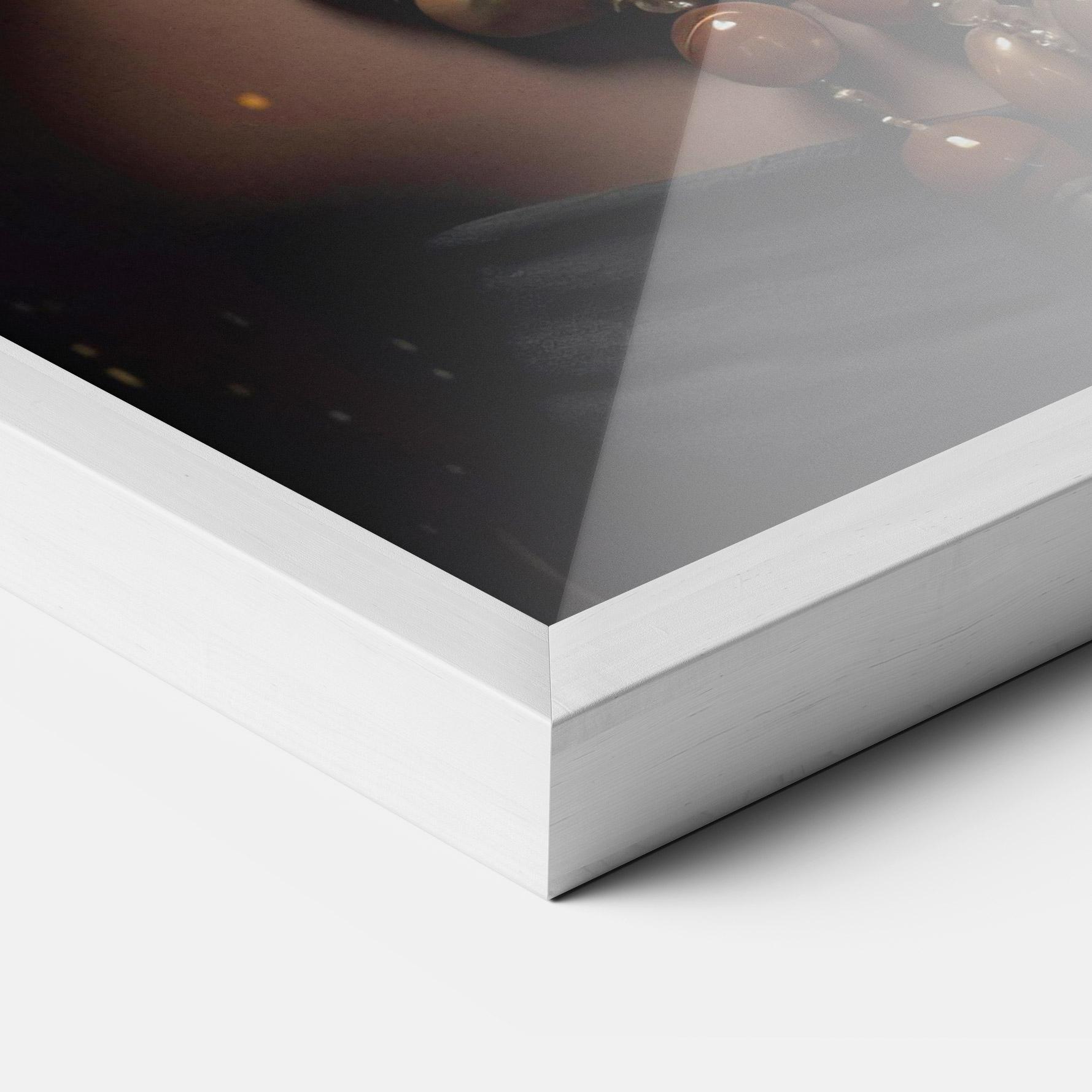 Keretezett Poszter African Orange Necklace mockup 3