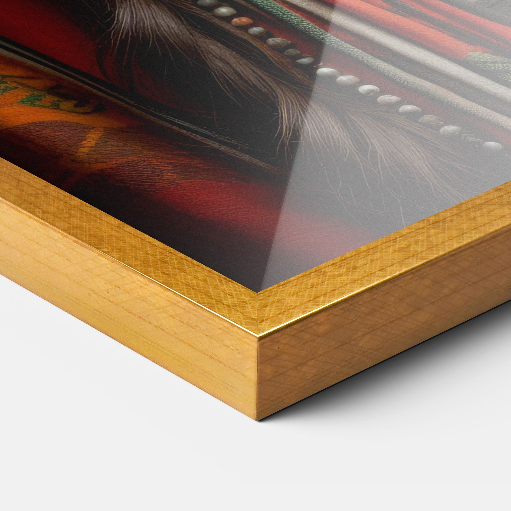 Colorful Hat And Earrings mockup 3