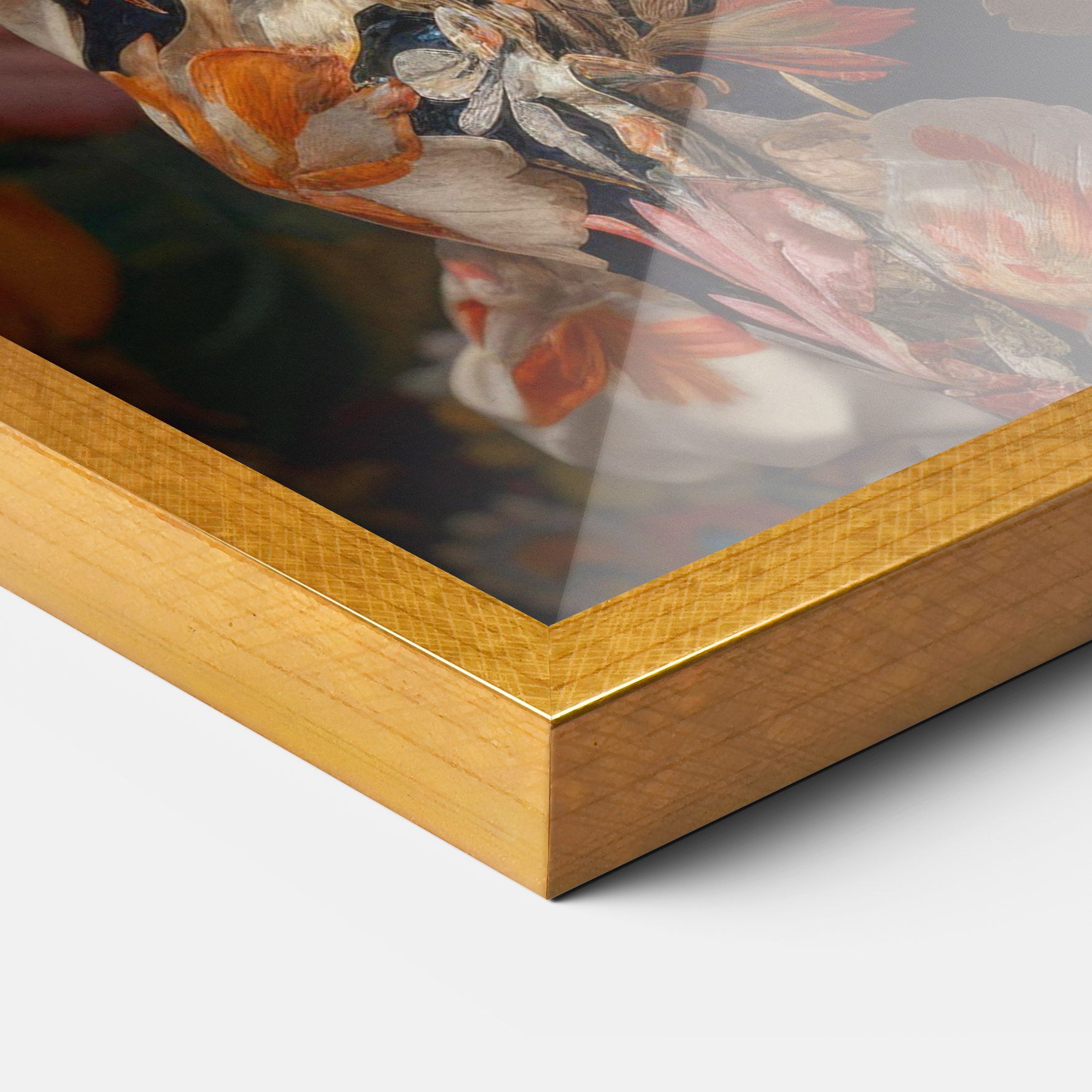 Floral Dress Lady mockup 3