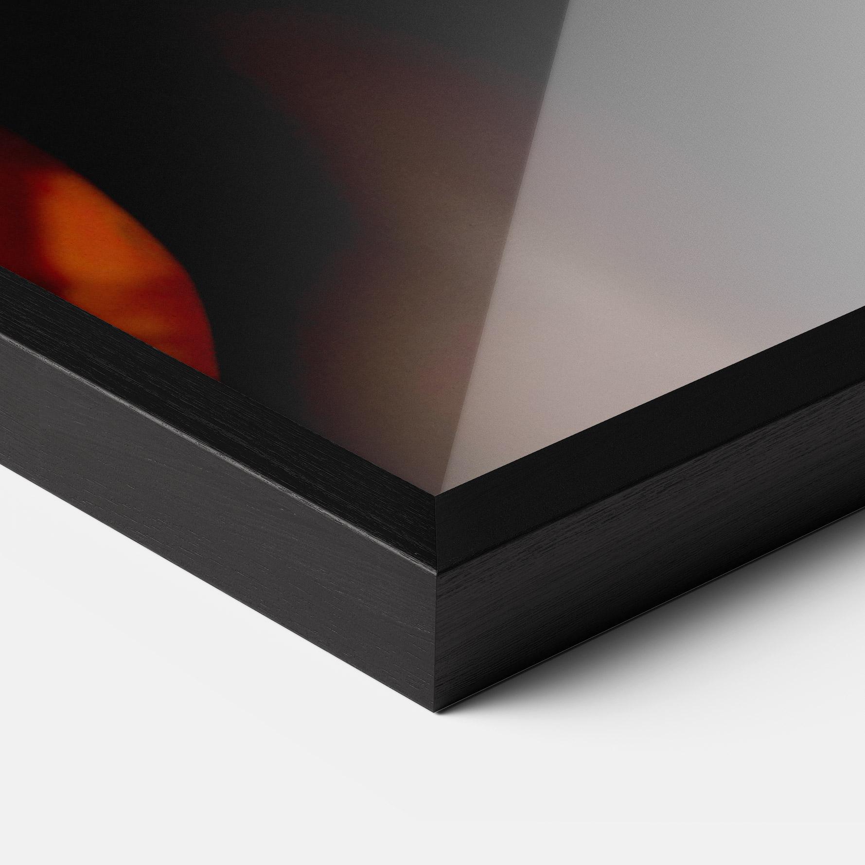 Keretezett Poszter Orange African Makeup mockup 3