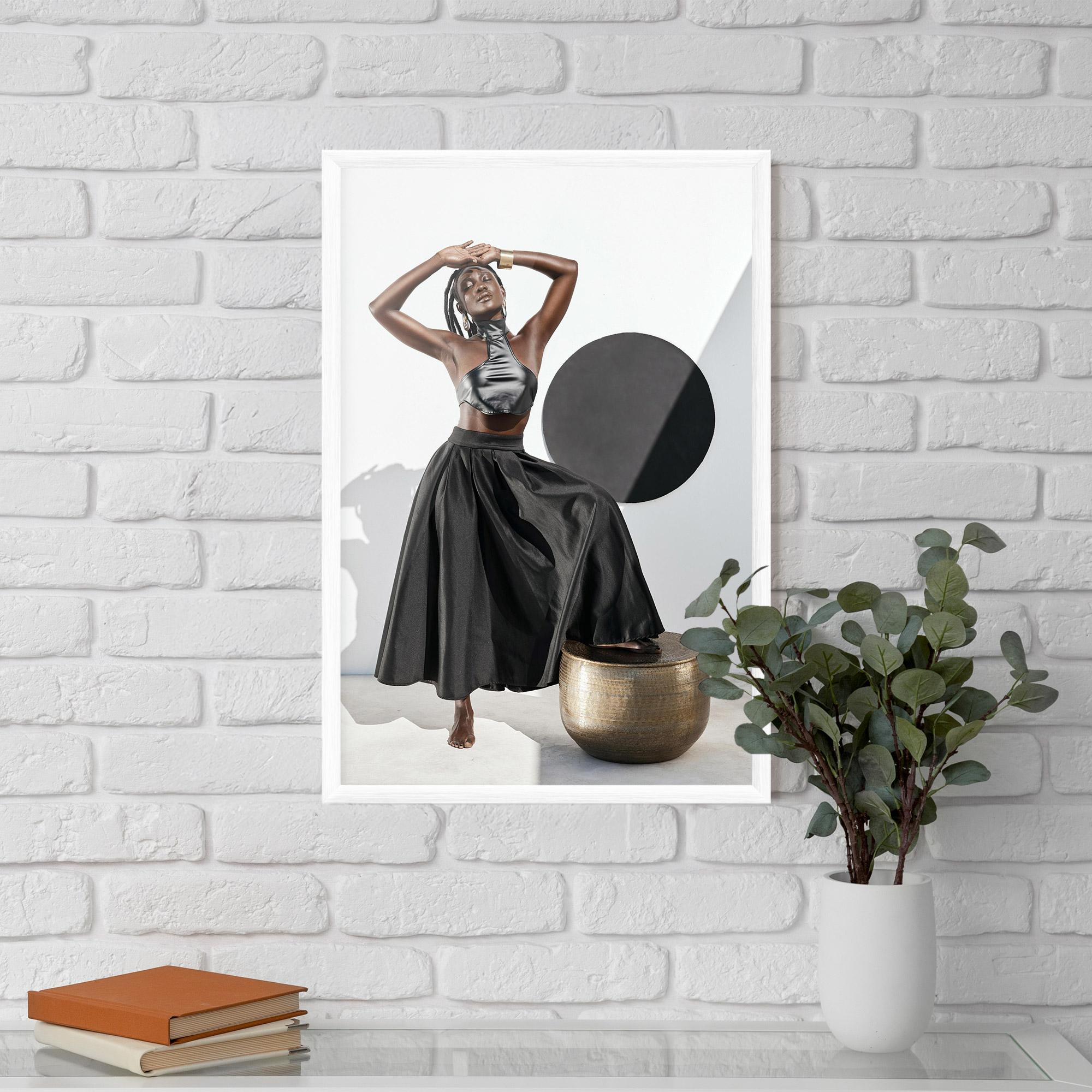 Keretezett Poszter Confidence Queen mockup 5