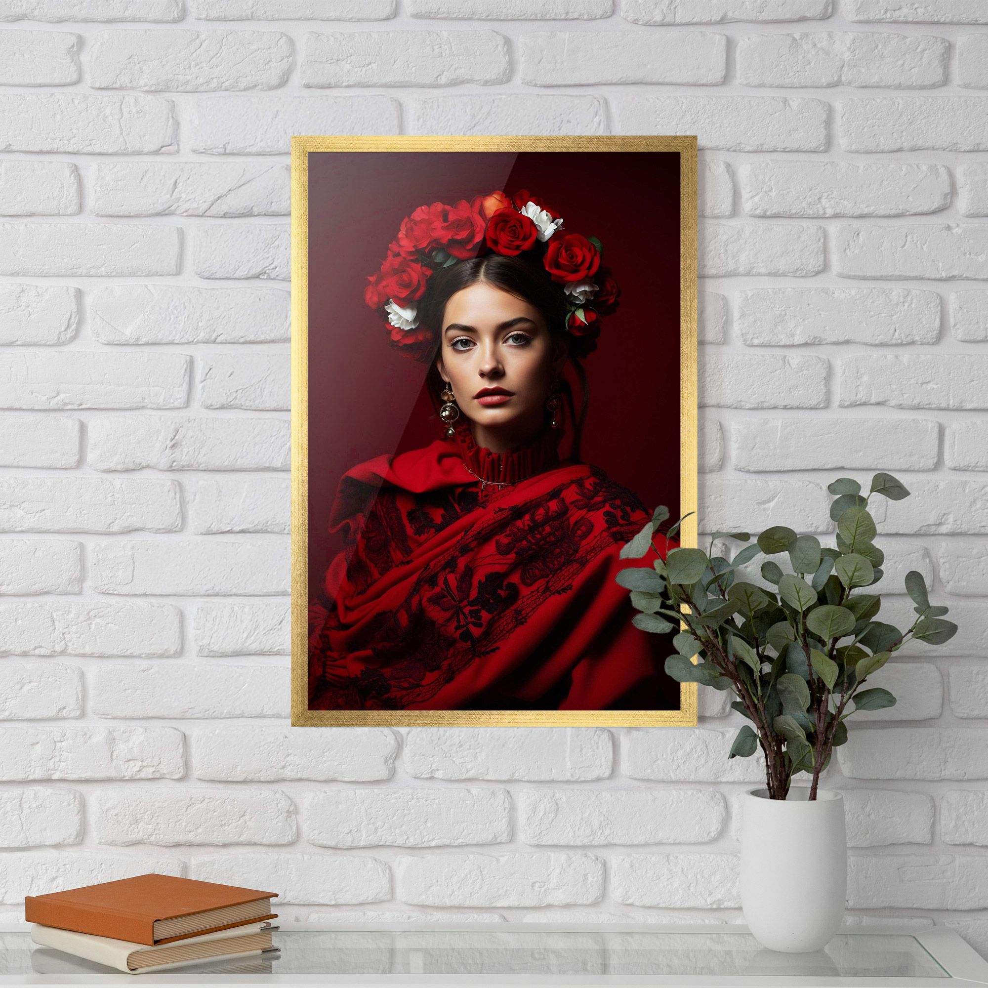 Posing With Roses mockup 5