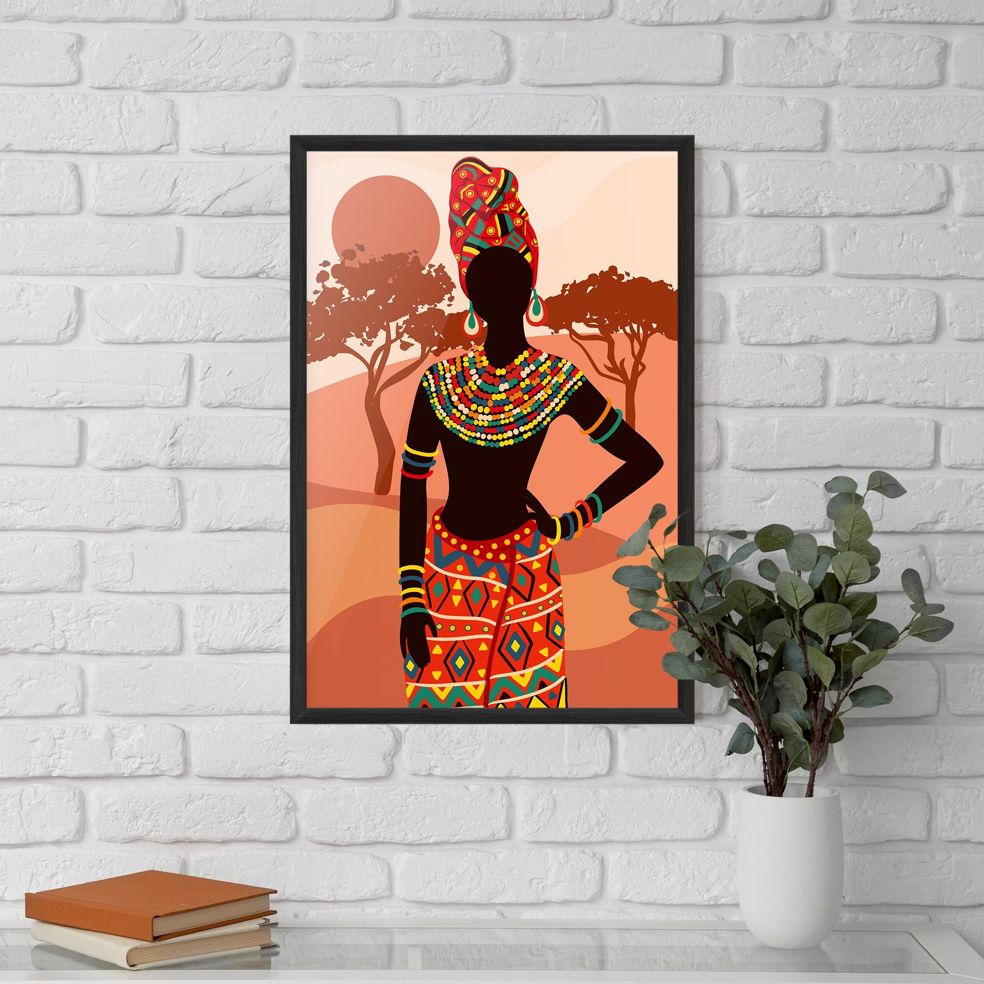 Keretezett Poszter Traditional Clothes mockup 5