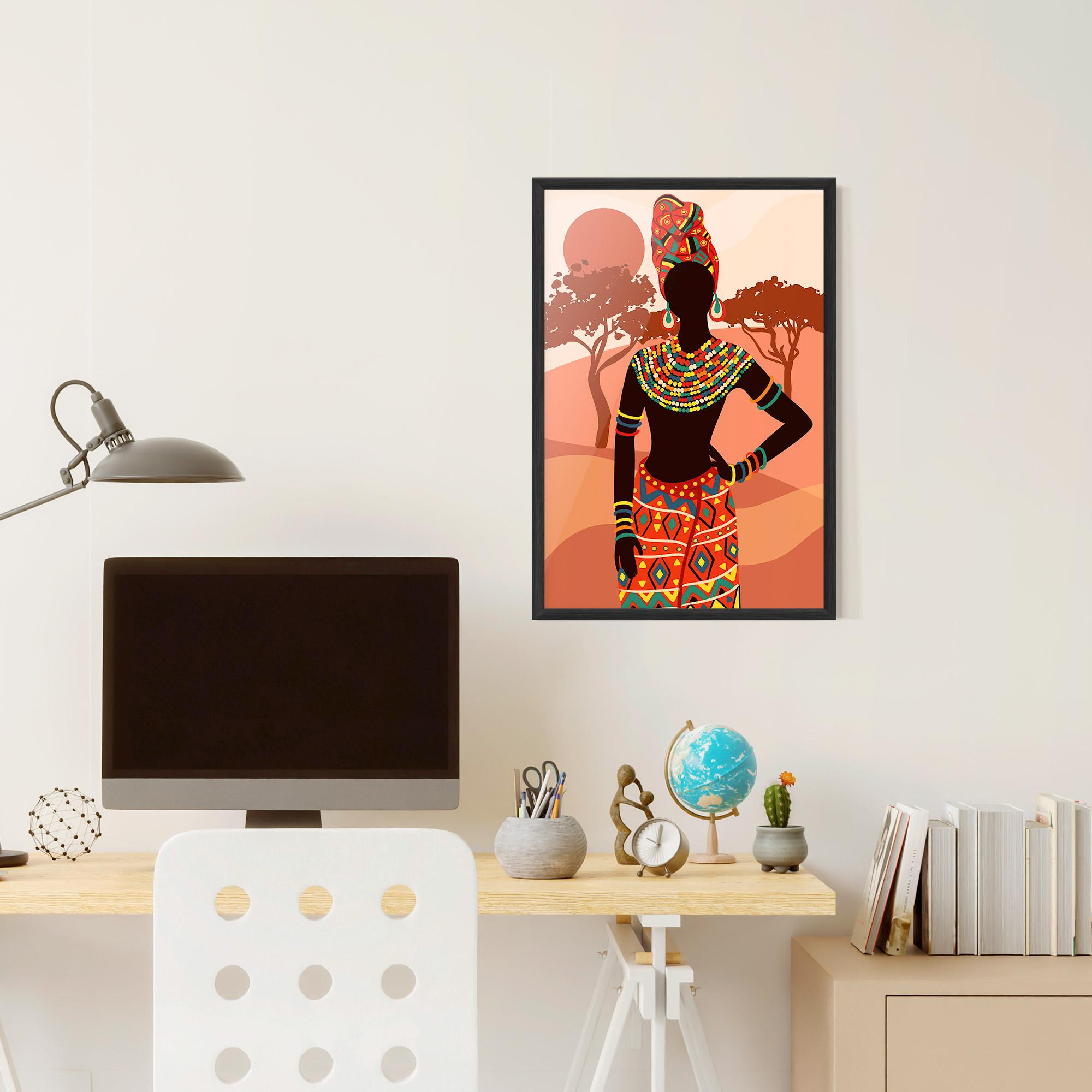 Keretezett Poszter Traditional Clothes mockup 6