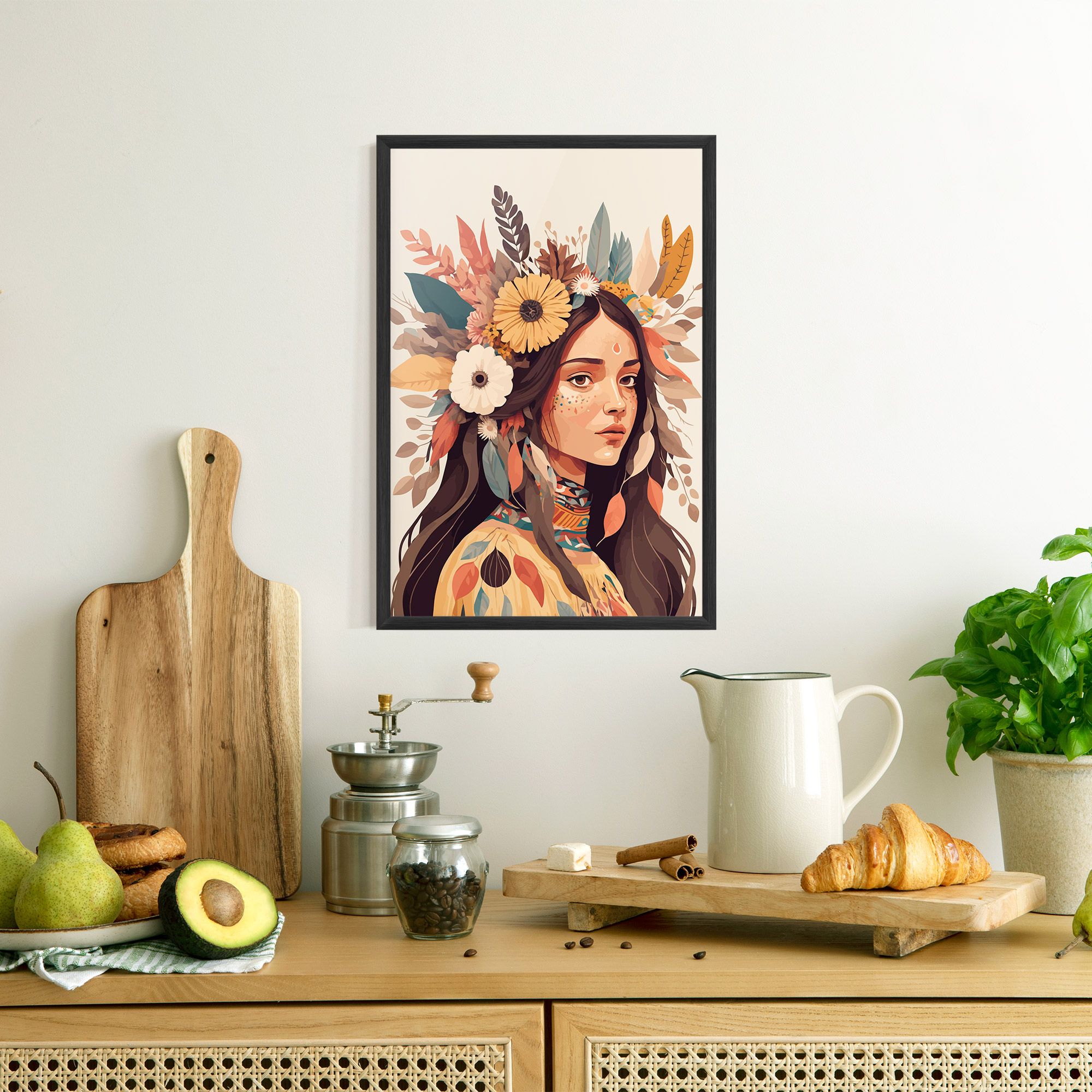 Boho Girl mockup 8