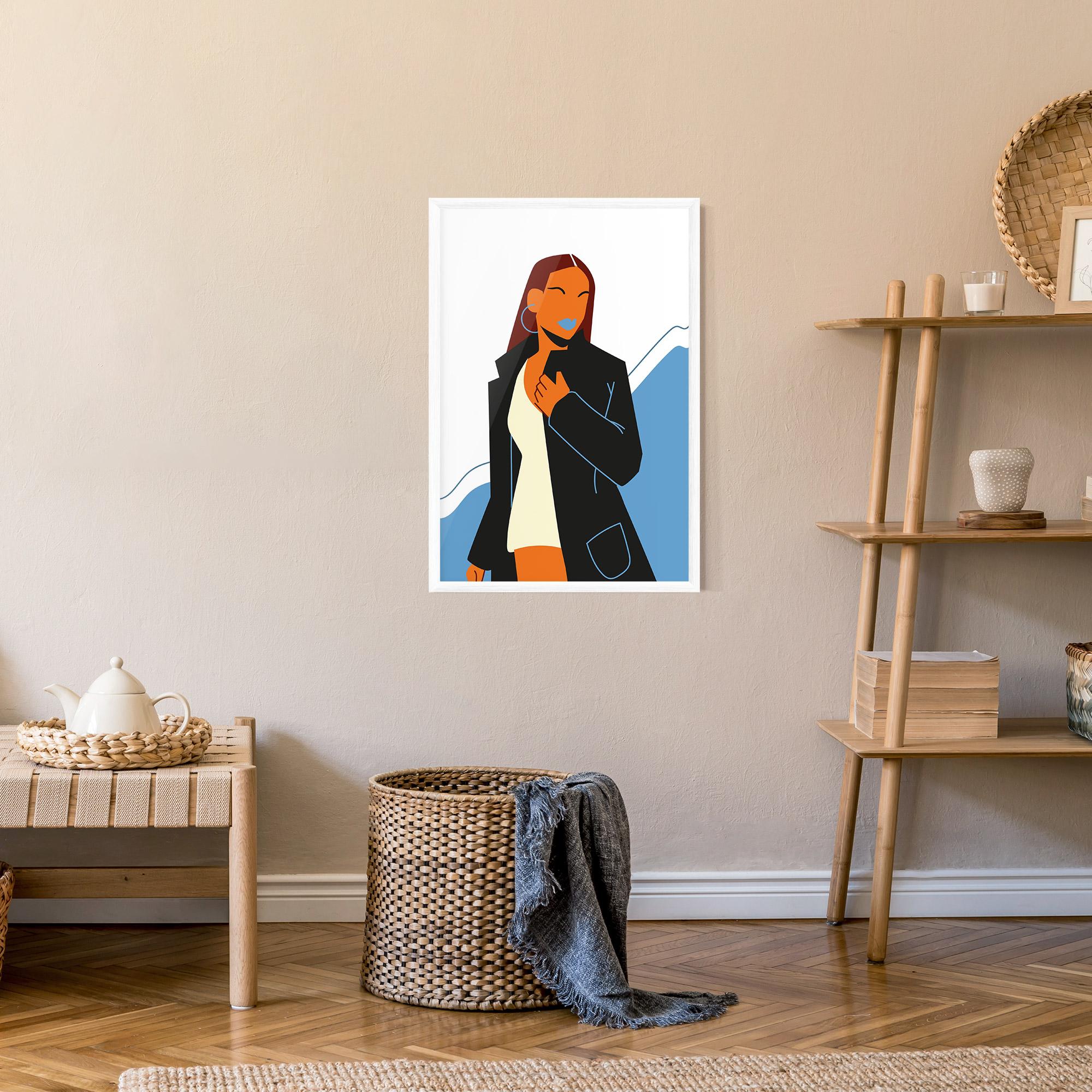 Keretezett Poszter Modern Fashion Set_2 mockup 9