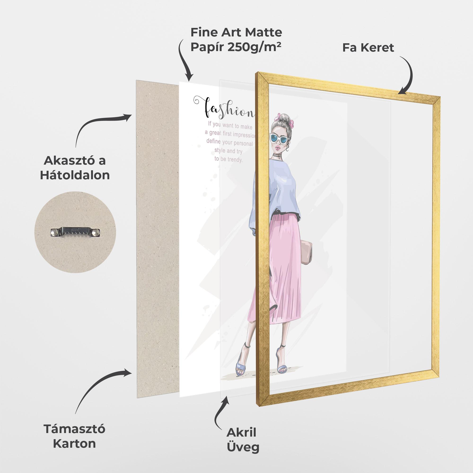 Keretezett Poszter Great Impression mockup 1