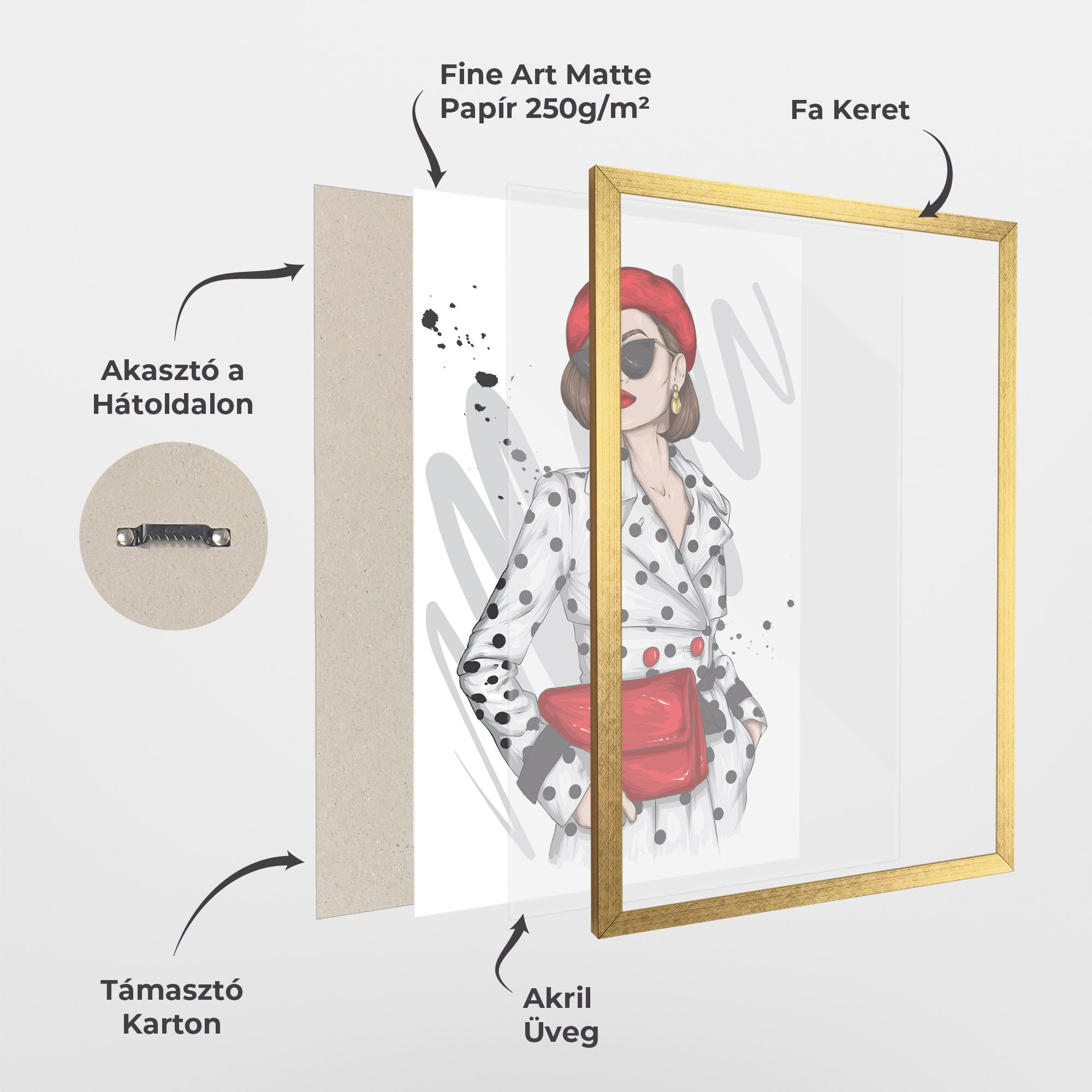 White Red Outfit mockup 1