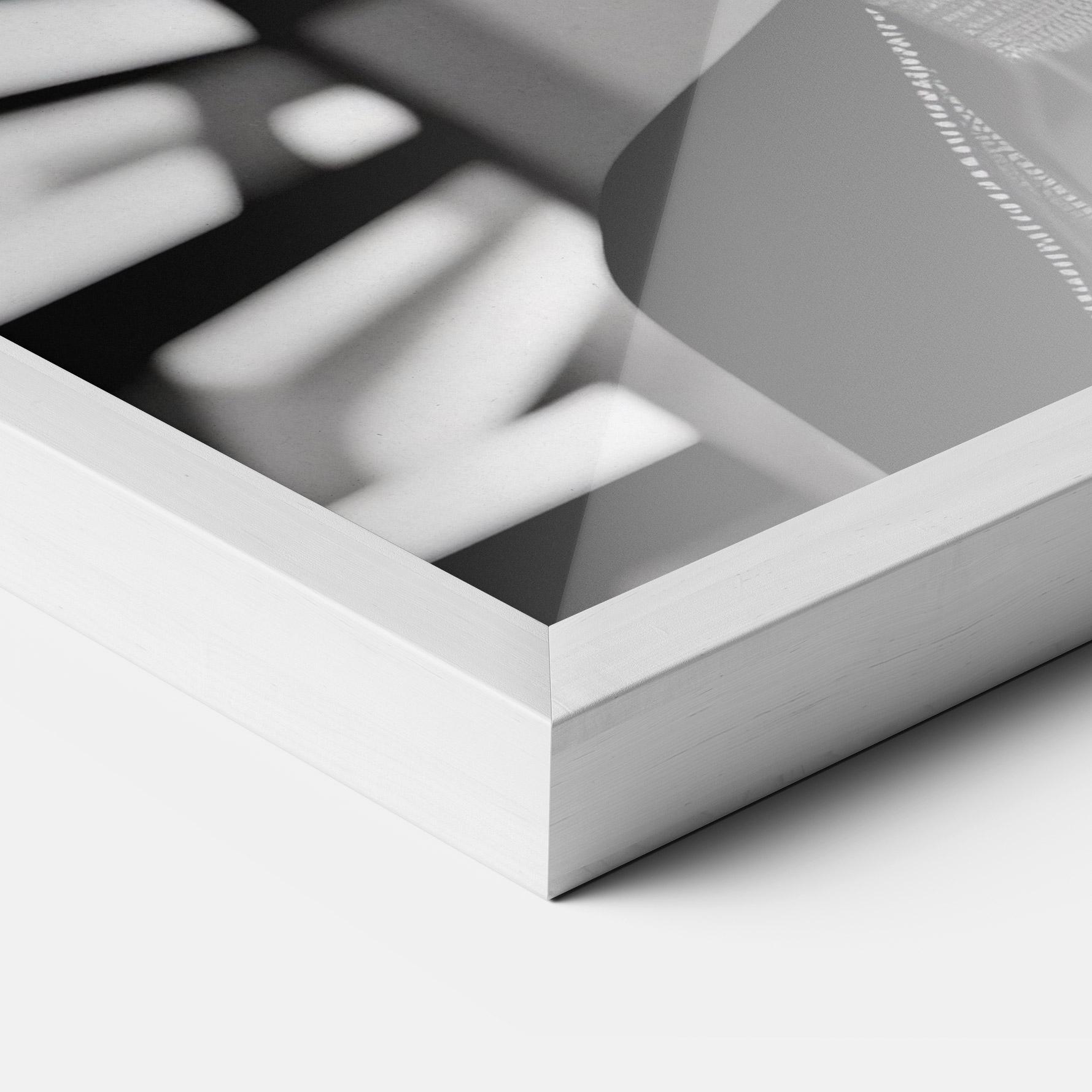 Keretezett Poszter Big Black Hat mockup 3