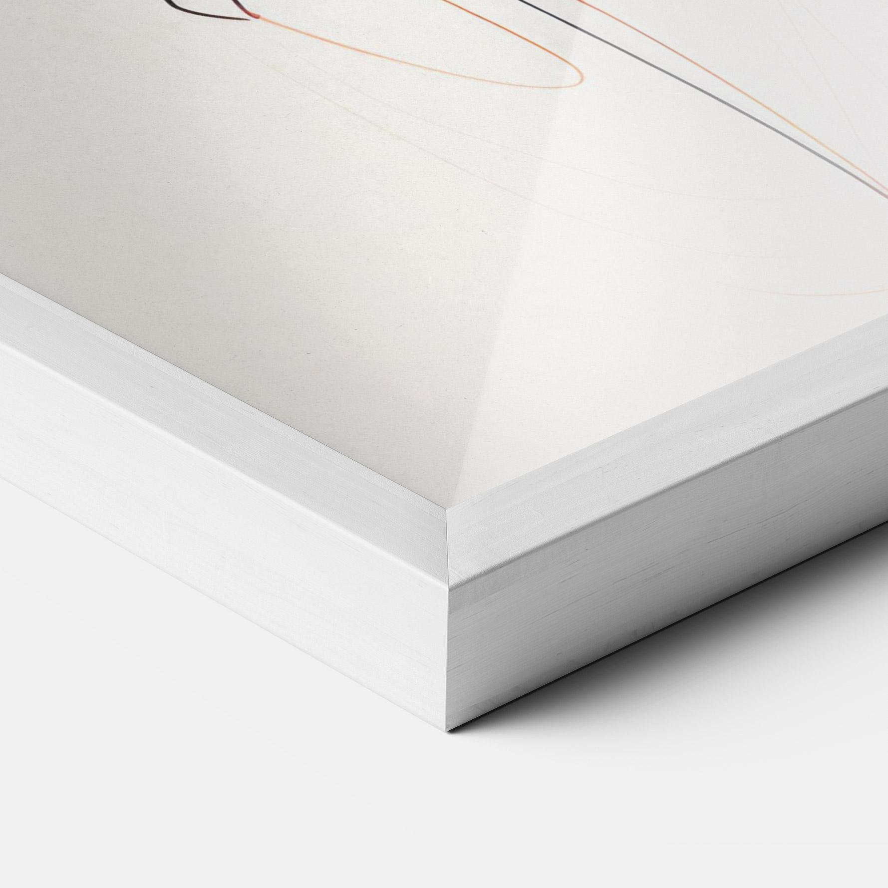 Keretezett Poszter Handdrawn Doodle mockup 3