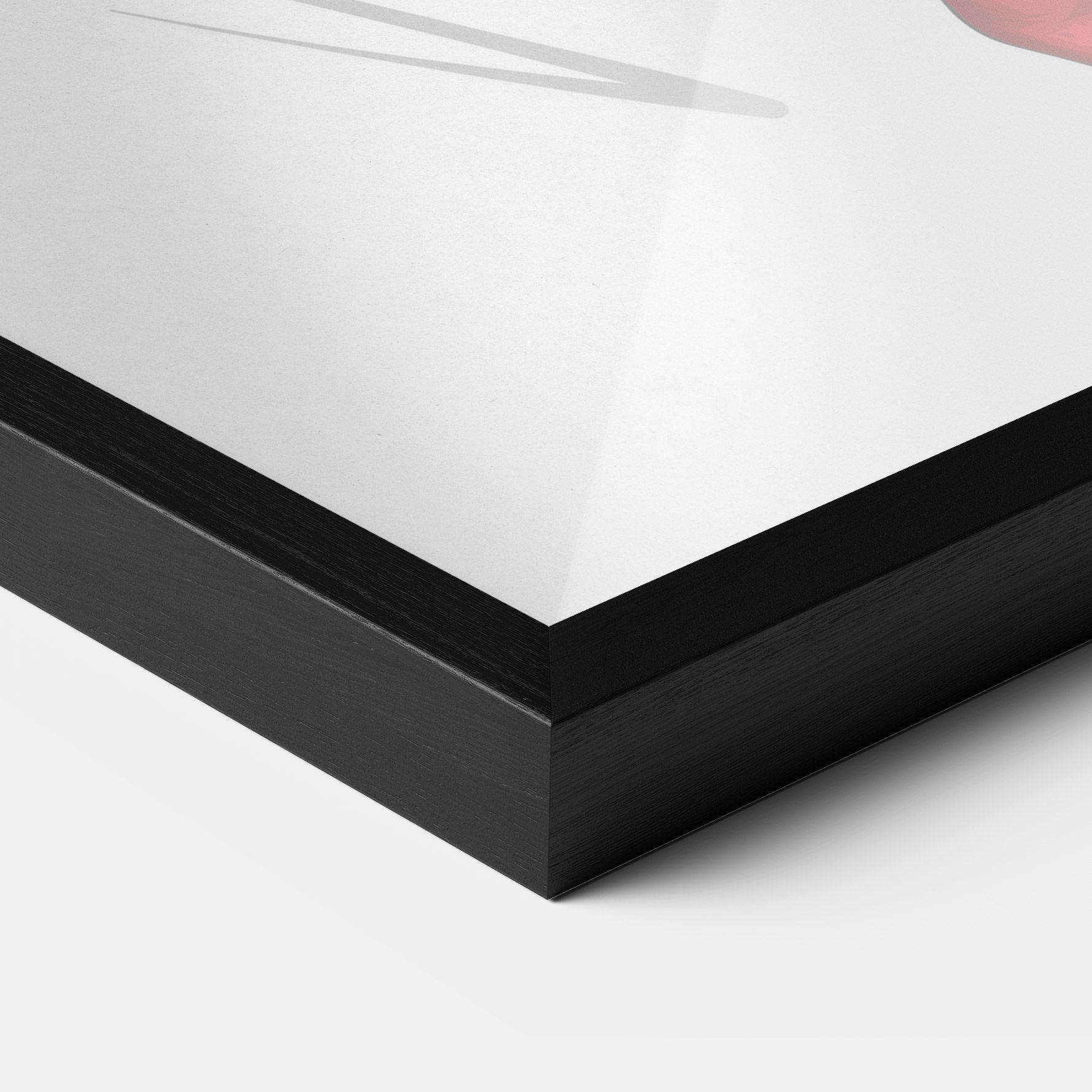 Red Tall Boots Woman mockup 3