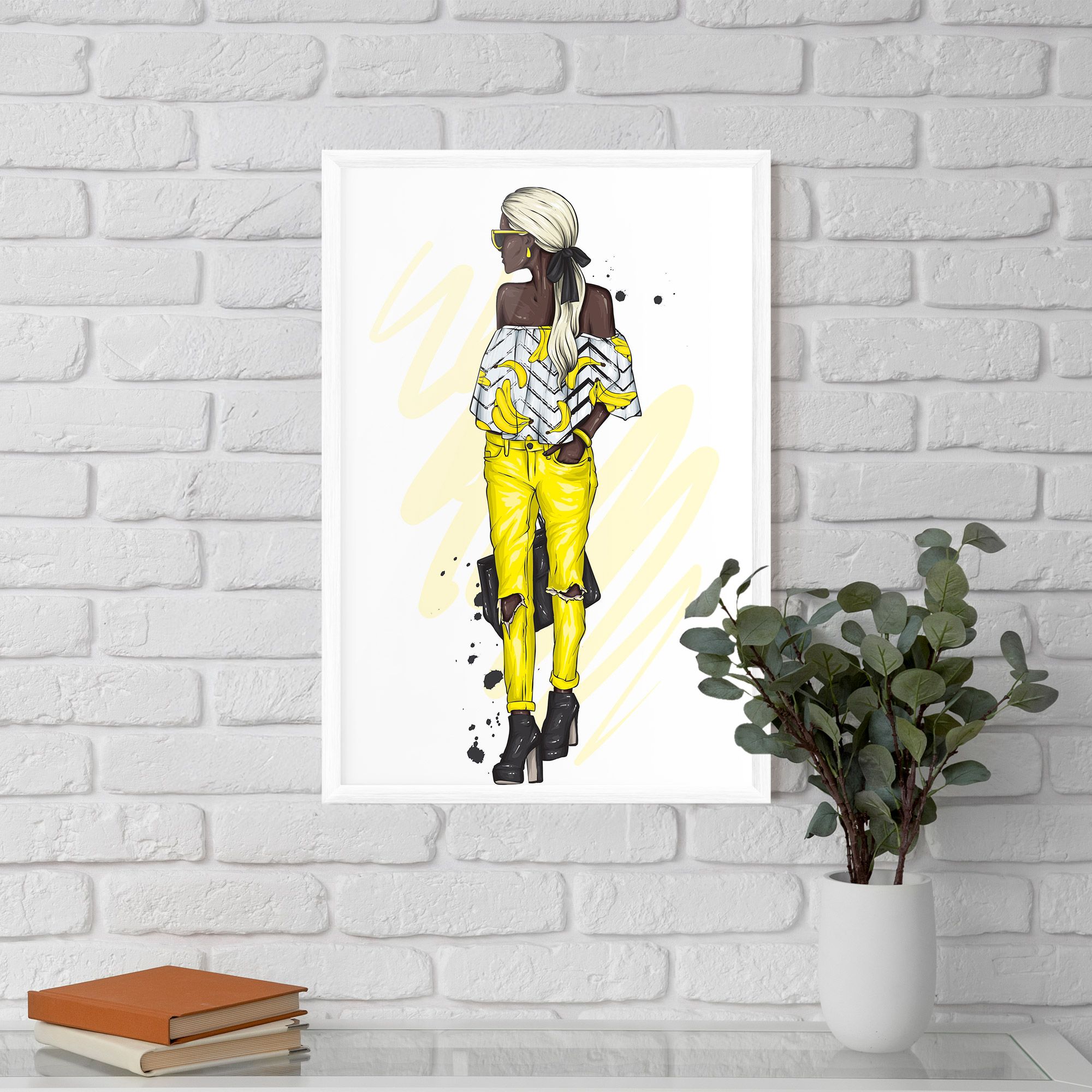 Banana Blouse mockup 5