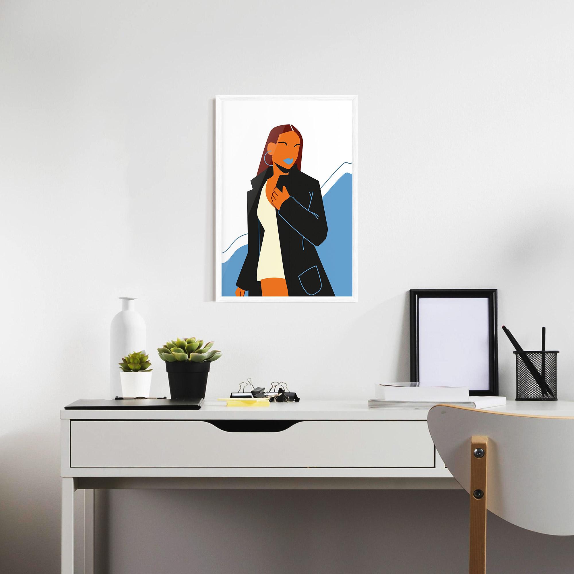 Keretezett Poszter Modern Fashion Set_2 mockup 7