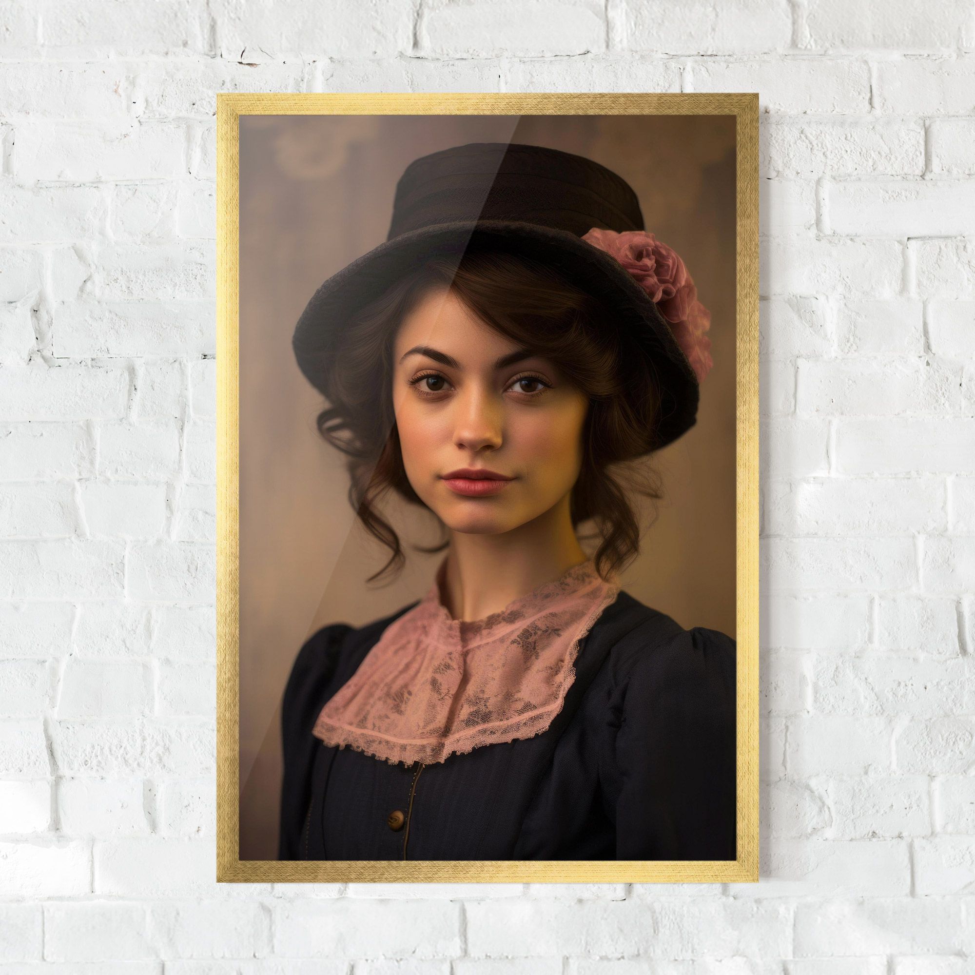 Dark Blue Dress mockup 0