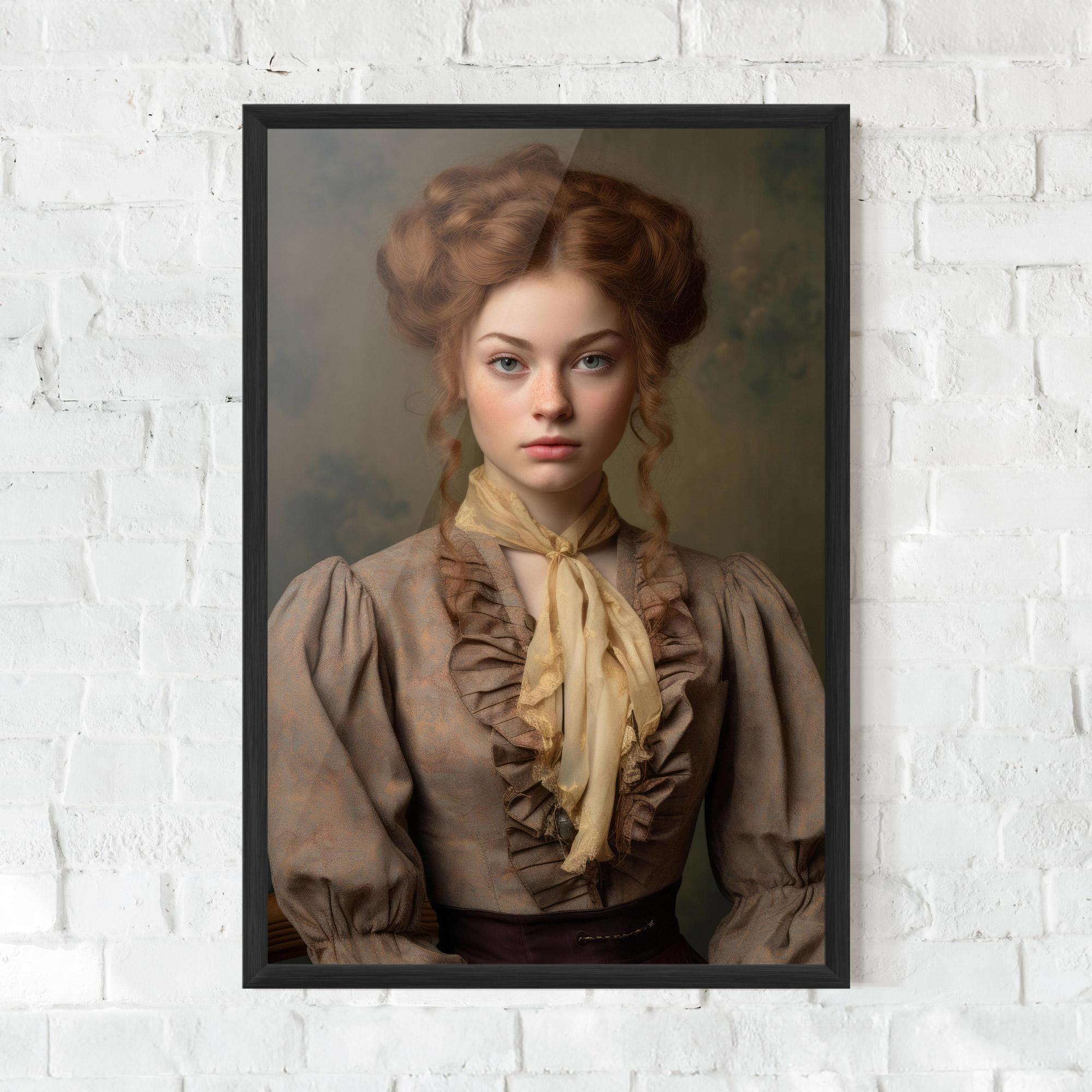 Keretezett Poszter Yellow Bow Tie mockup 0