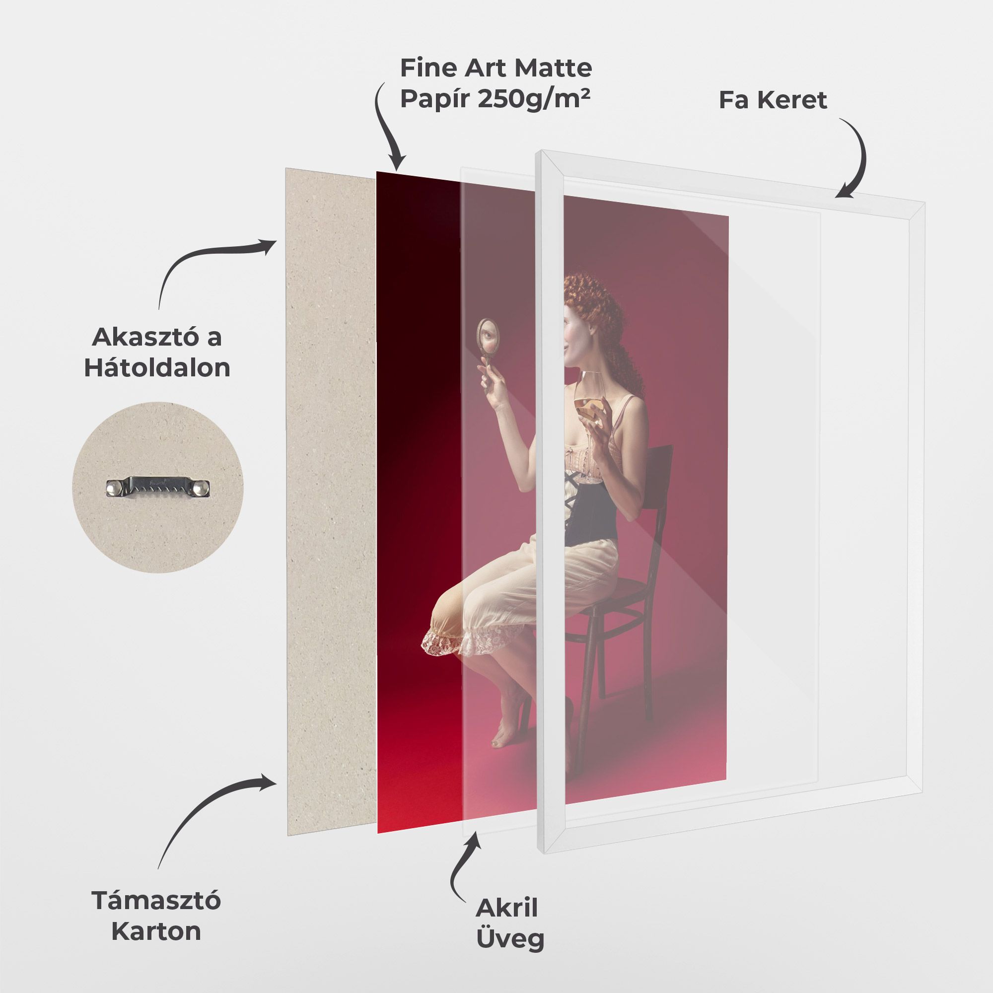 Medieval Redhead Woman mockup 1