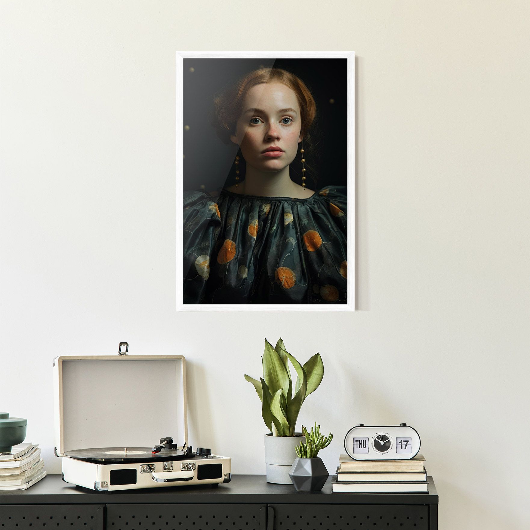 Vintage Red Hair mockup 2