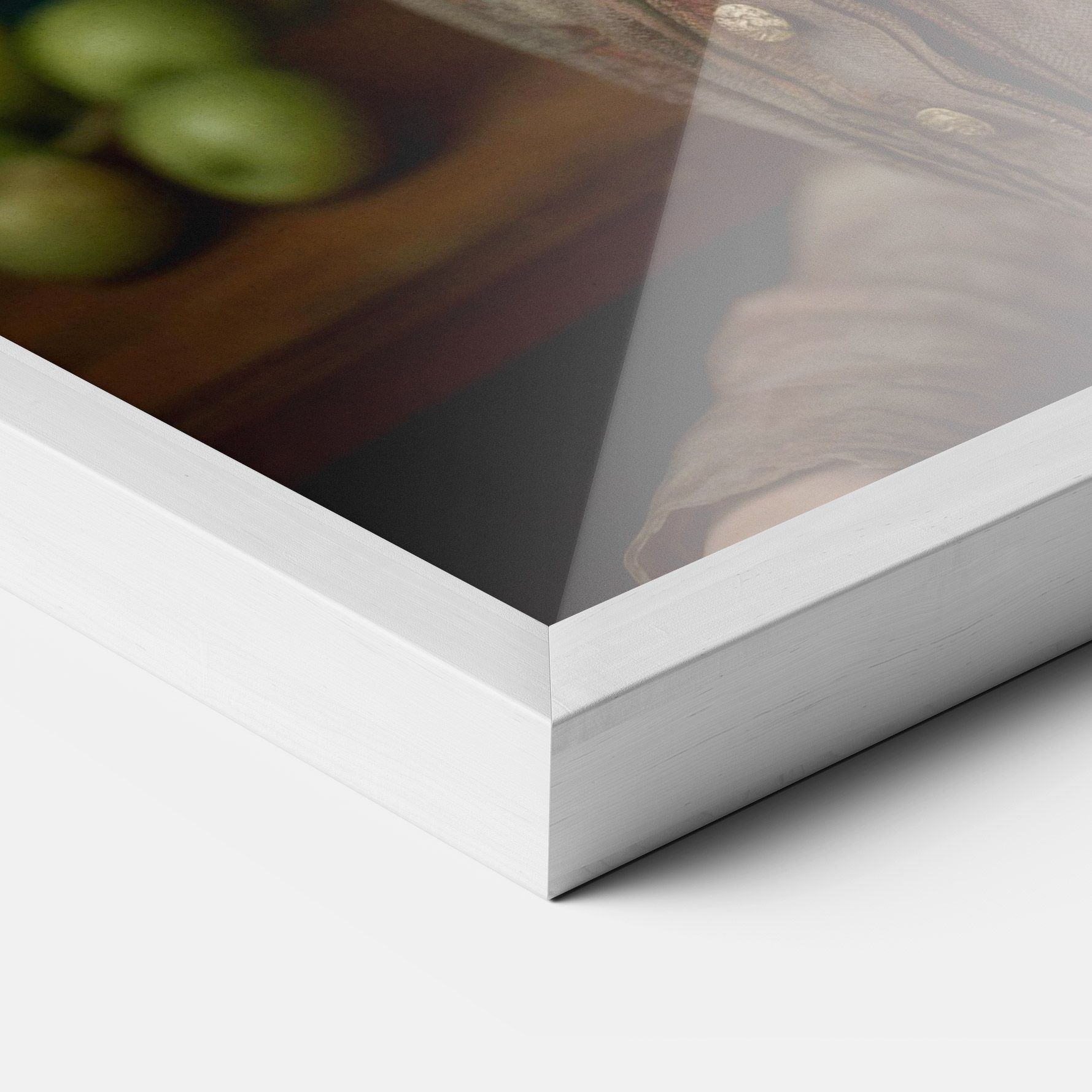 Green Vintage Apple mockup 3