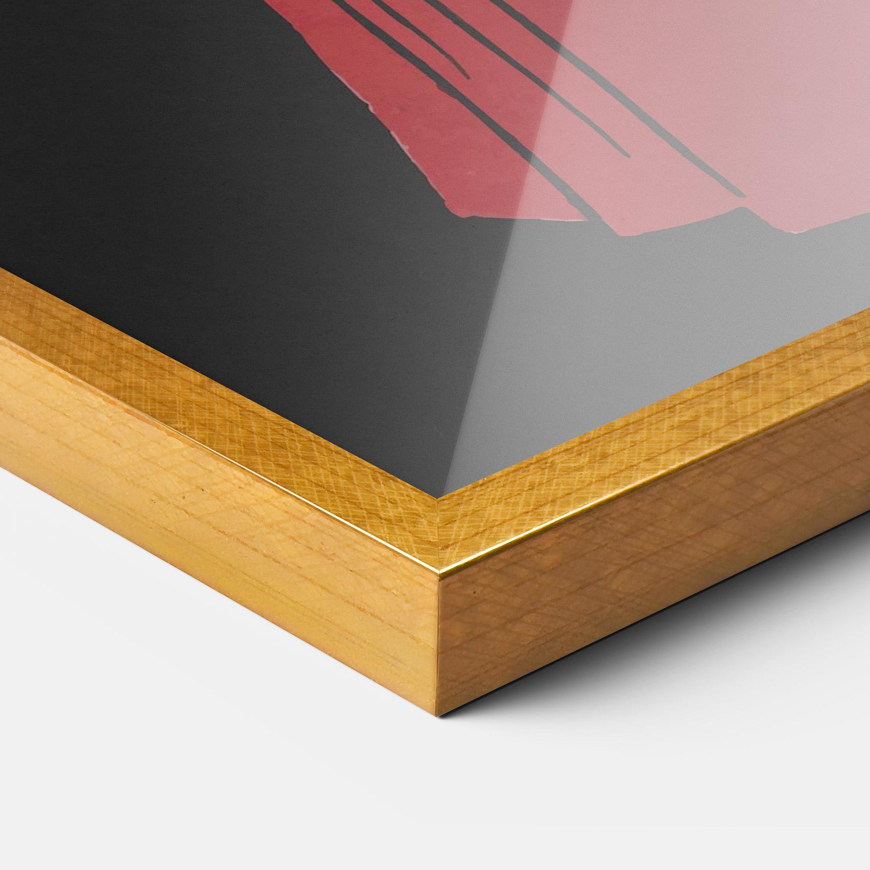 Keretezett Poszter Old Red Dress mockup 3