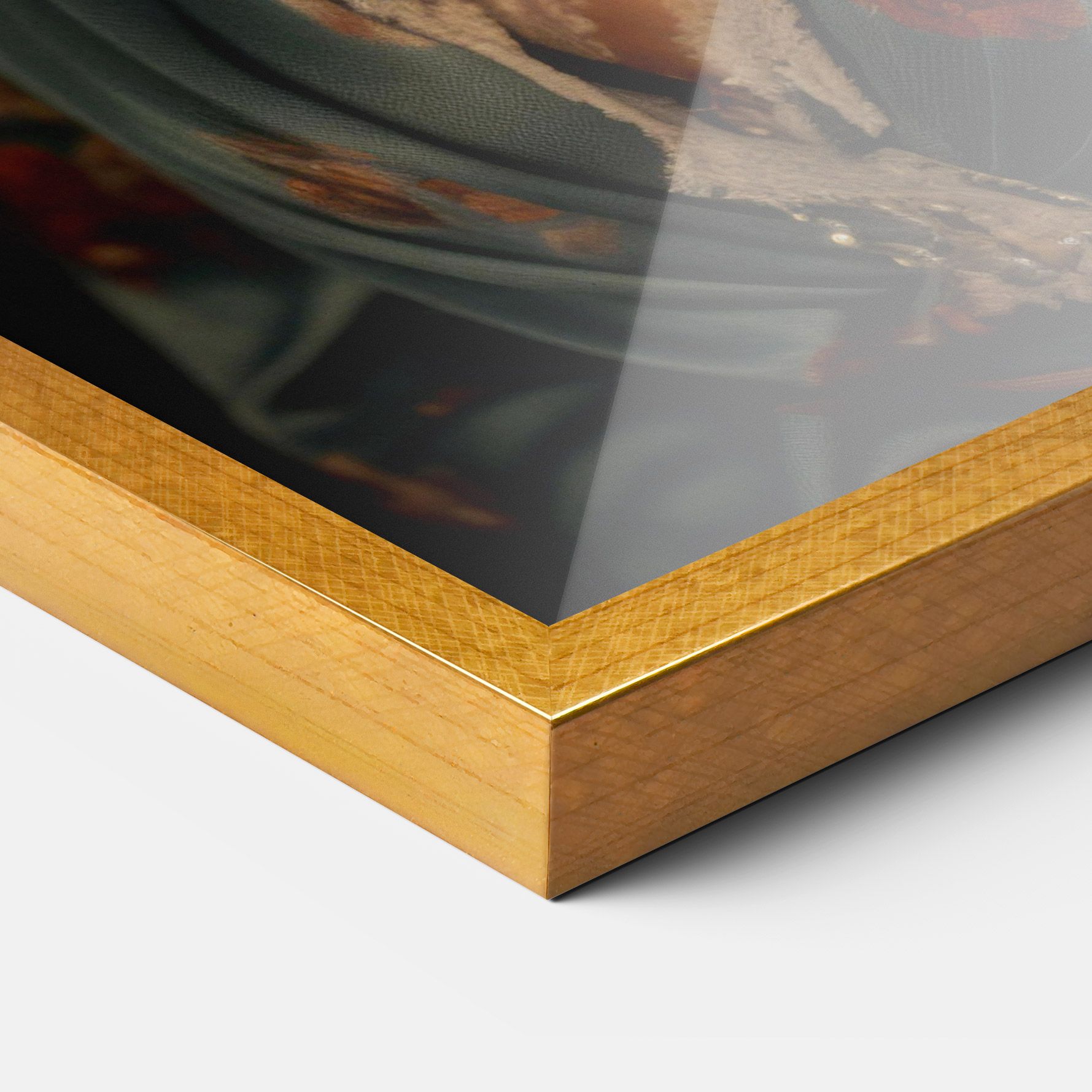 Pink Flowers Dress mockup 3