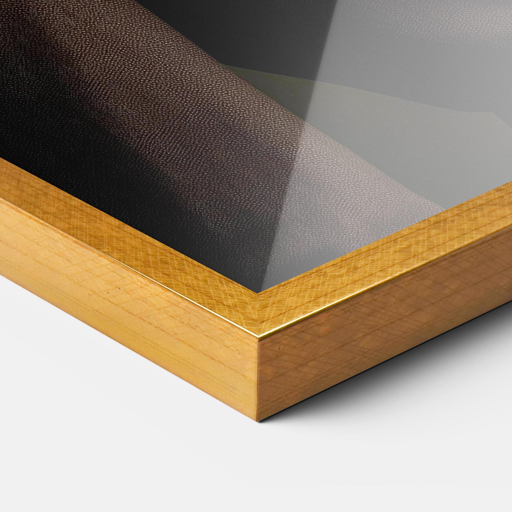 Keretezett Poszter Red Orange Hat mockup 3