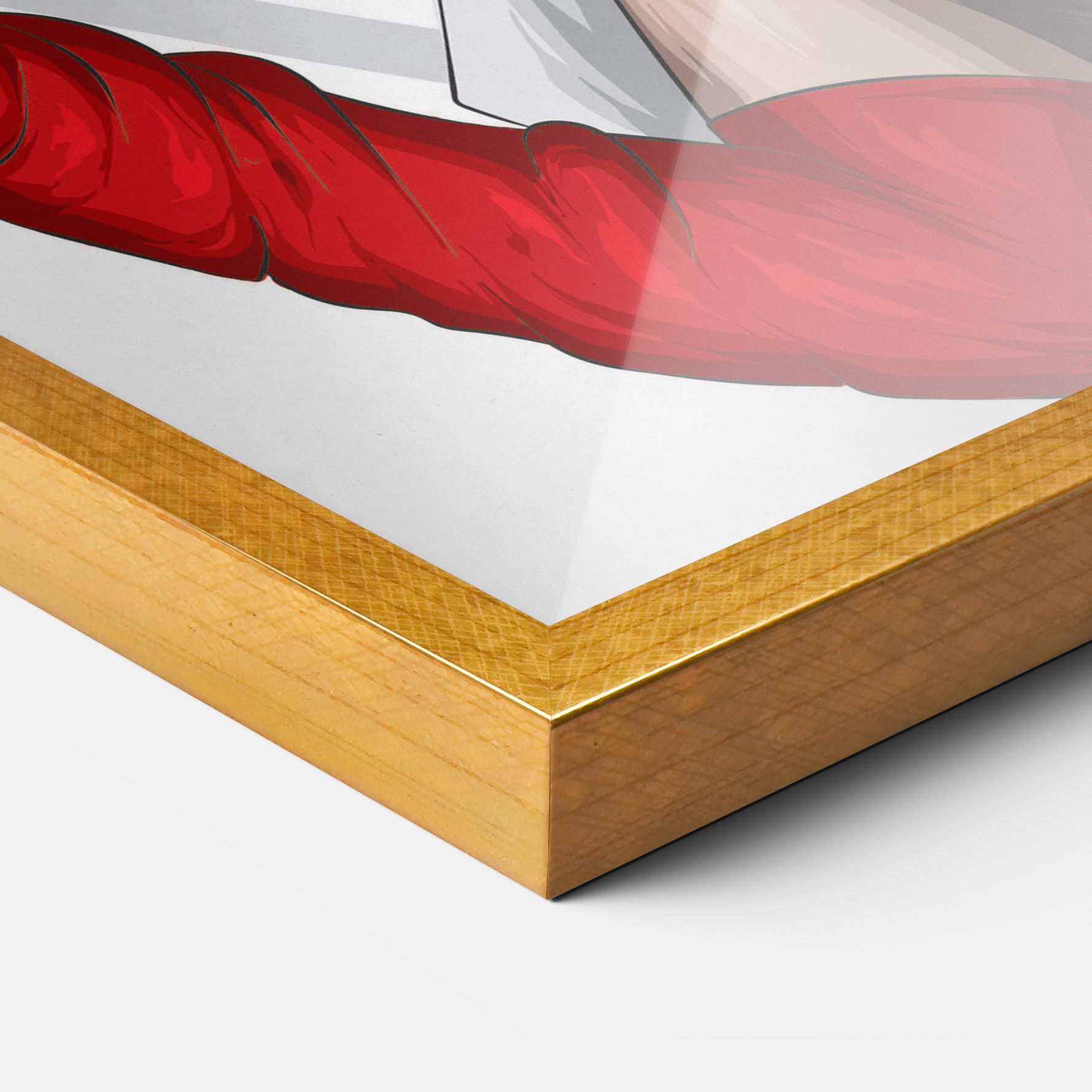 Vintage Red Gloves mockup 3