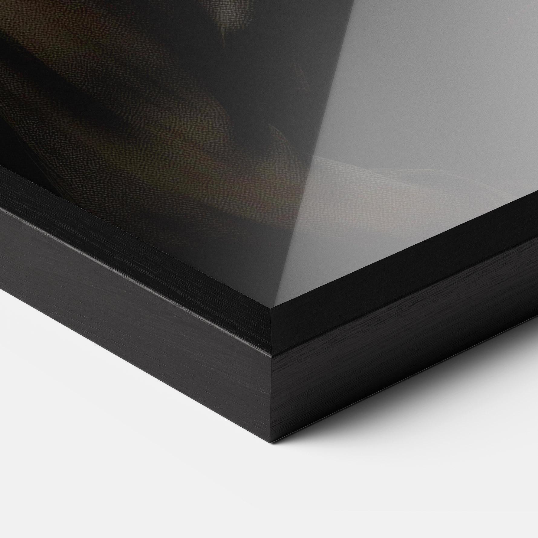 Keretezett Poszter Black Vintage Dress mockup 3