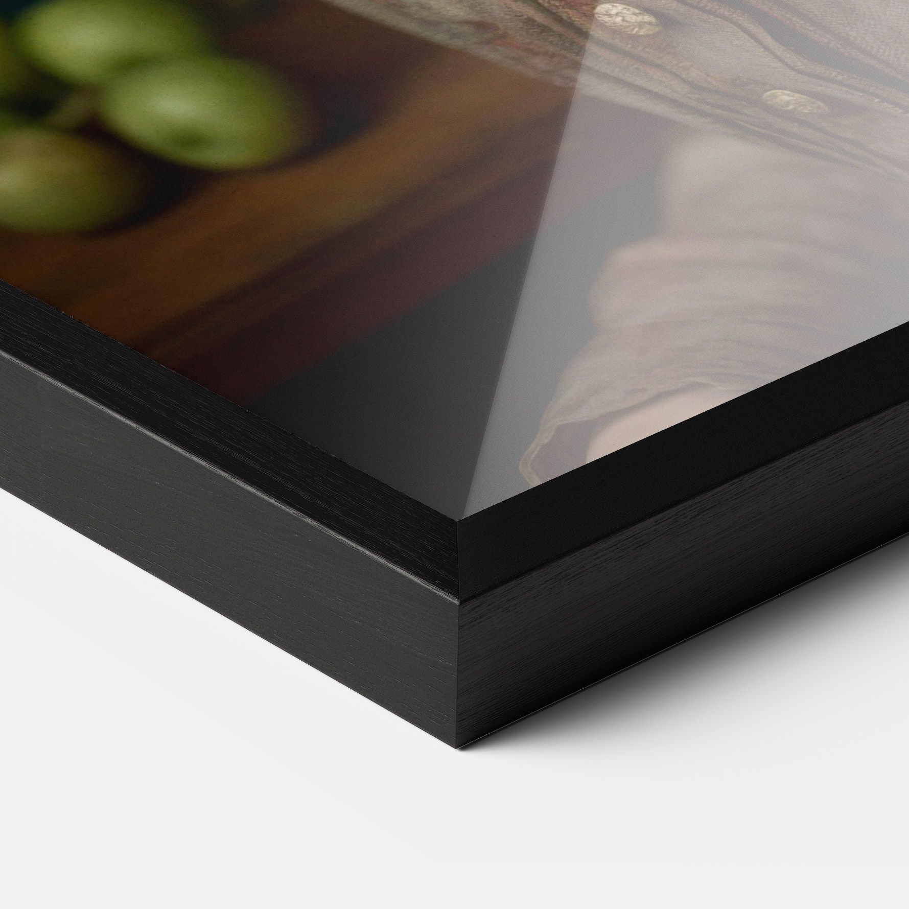 Green Vintage Apple mockup 3