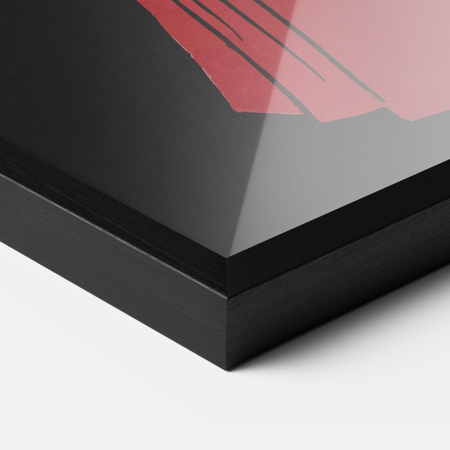 Keretezett Poszter Old Red Dress mockup 3