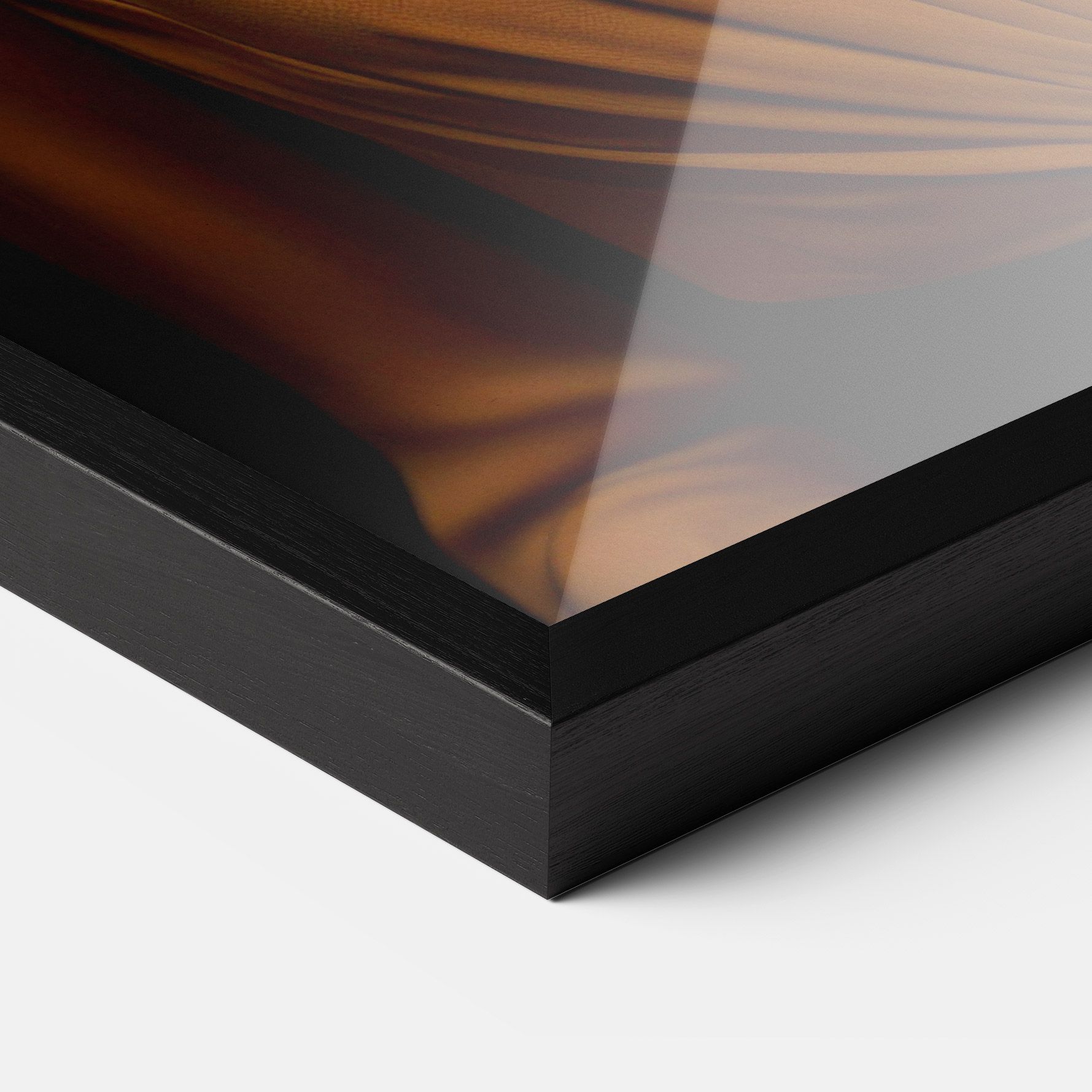 Orange Blouse Pearls mockup 3