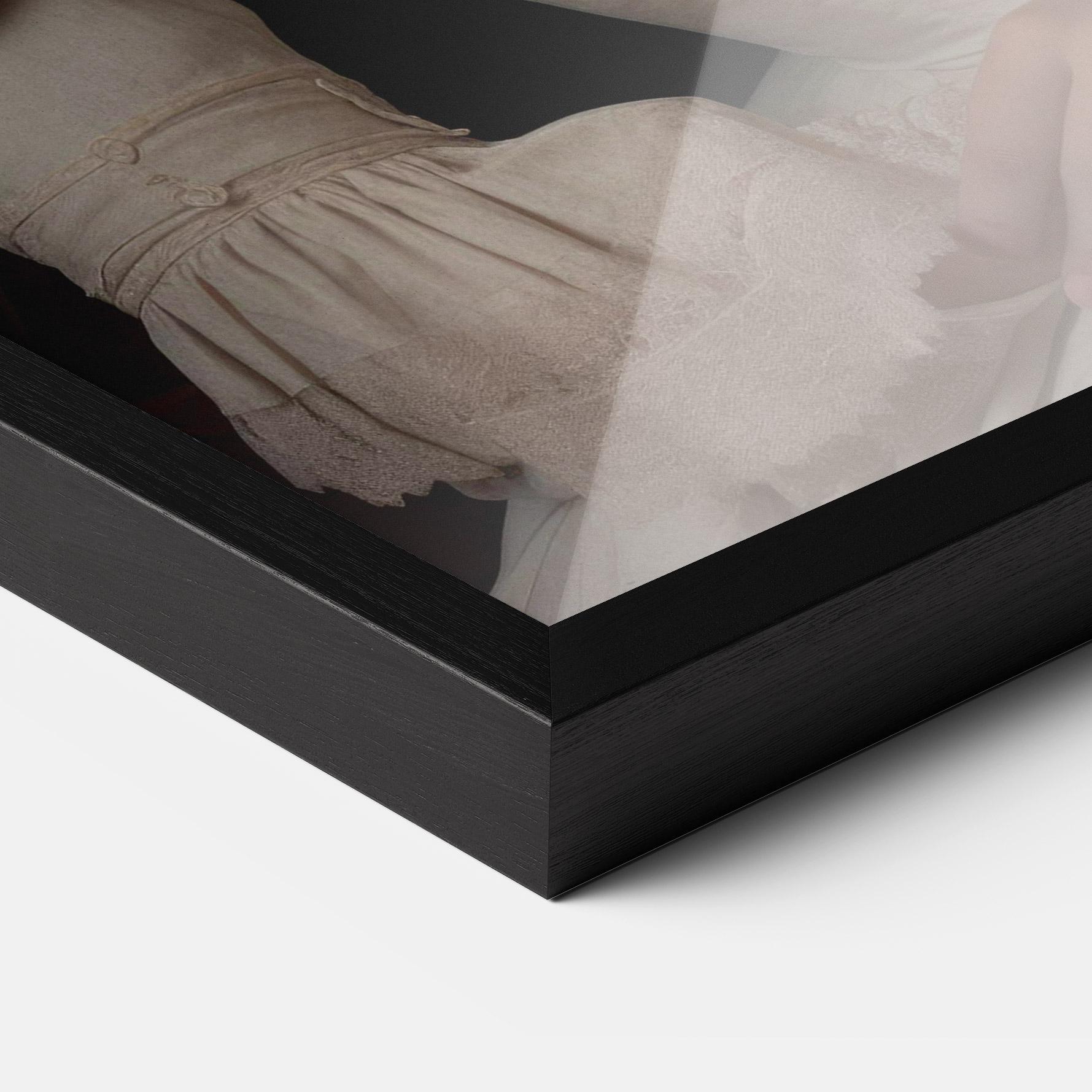 Keretezett Poszter Pretty Vintage Dress mockup 3